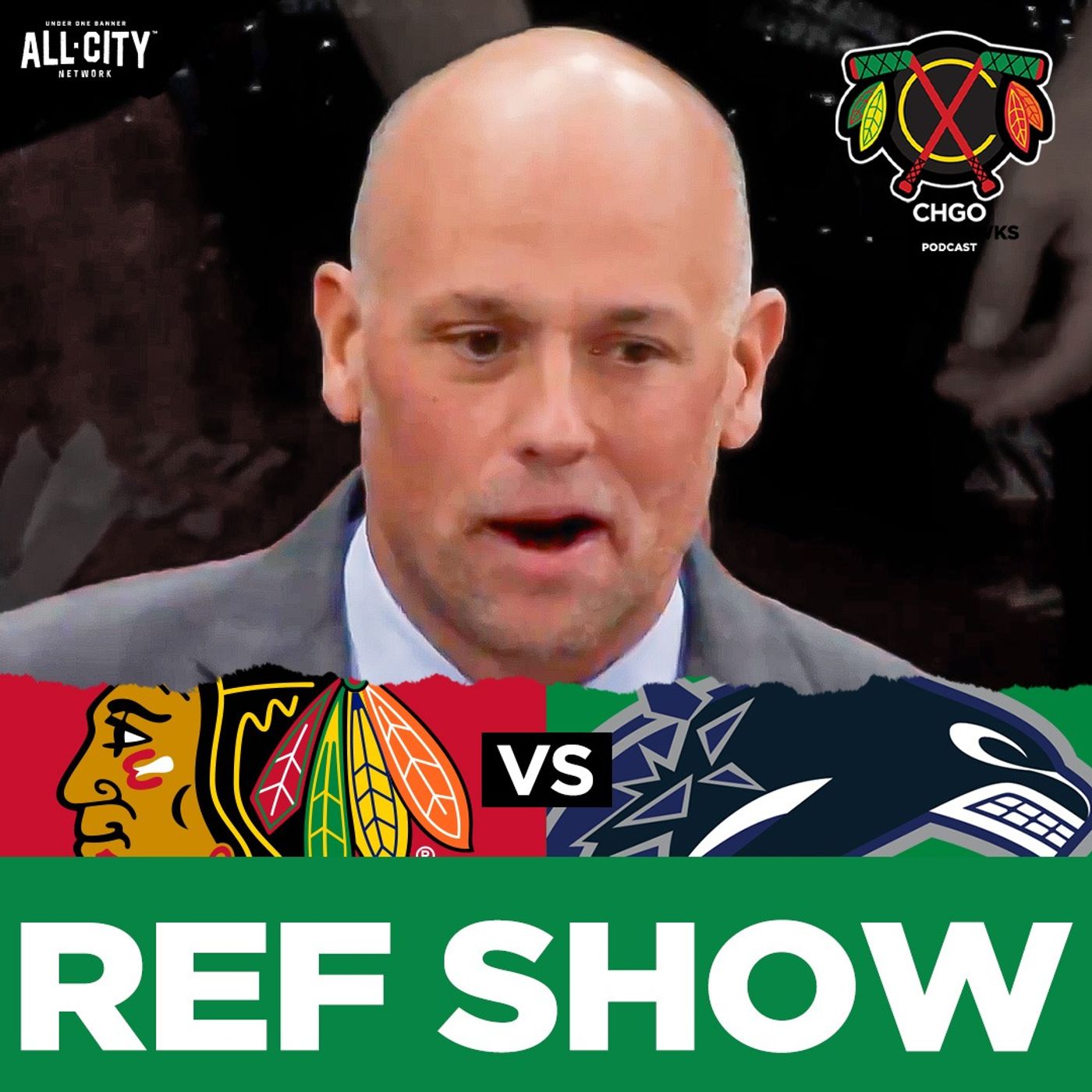 Jeff Blashill & Blackhawks SCREWED by refs in loss to Canucks | CHGO Blackhawks POSTGAME Podcast