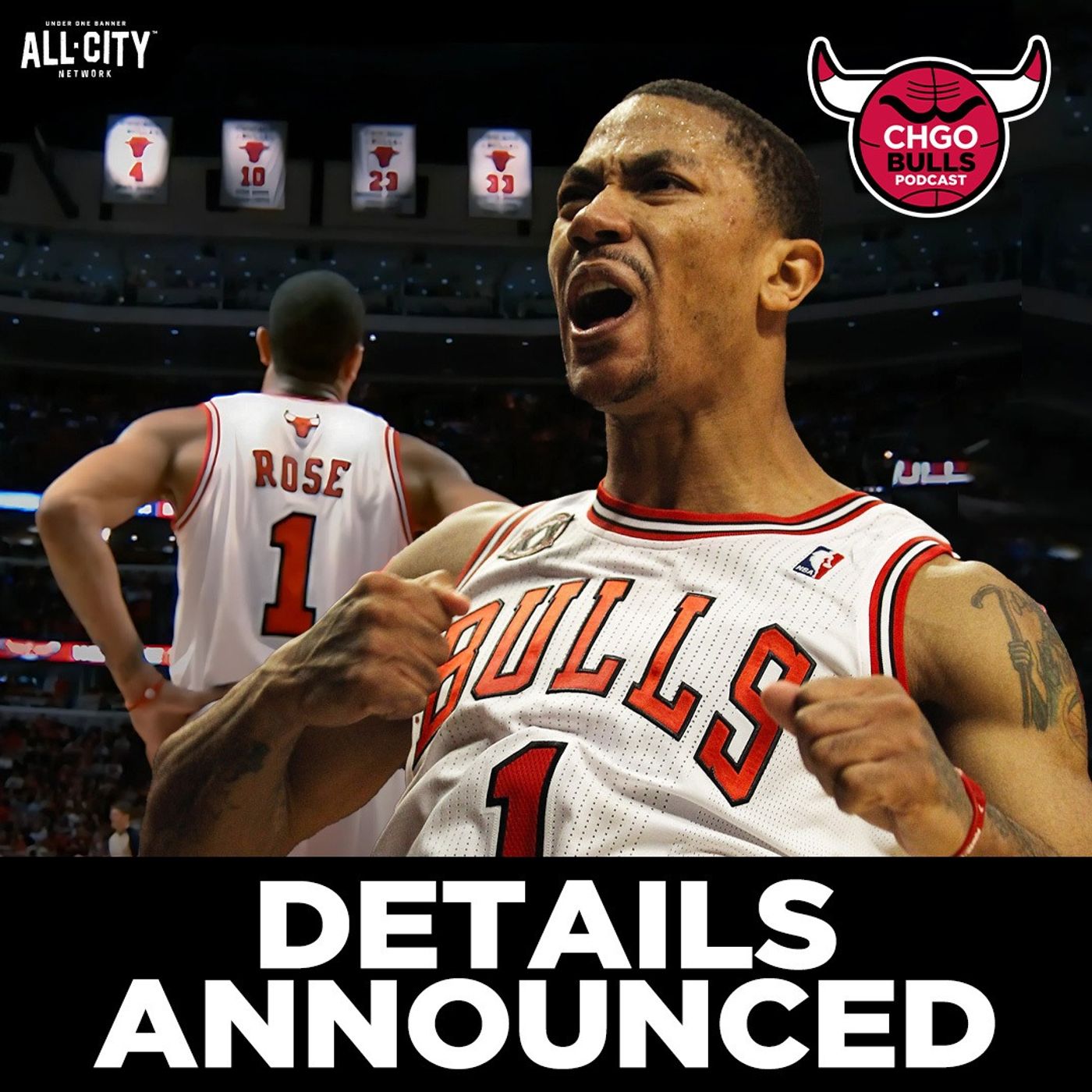 Chicago Bulls REVEAL Derrick Rose Jersey Retirement Date and Details! | CHGO Bulls Podcast