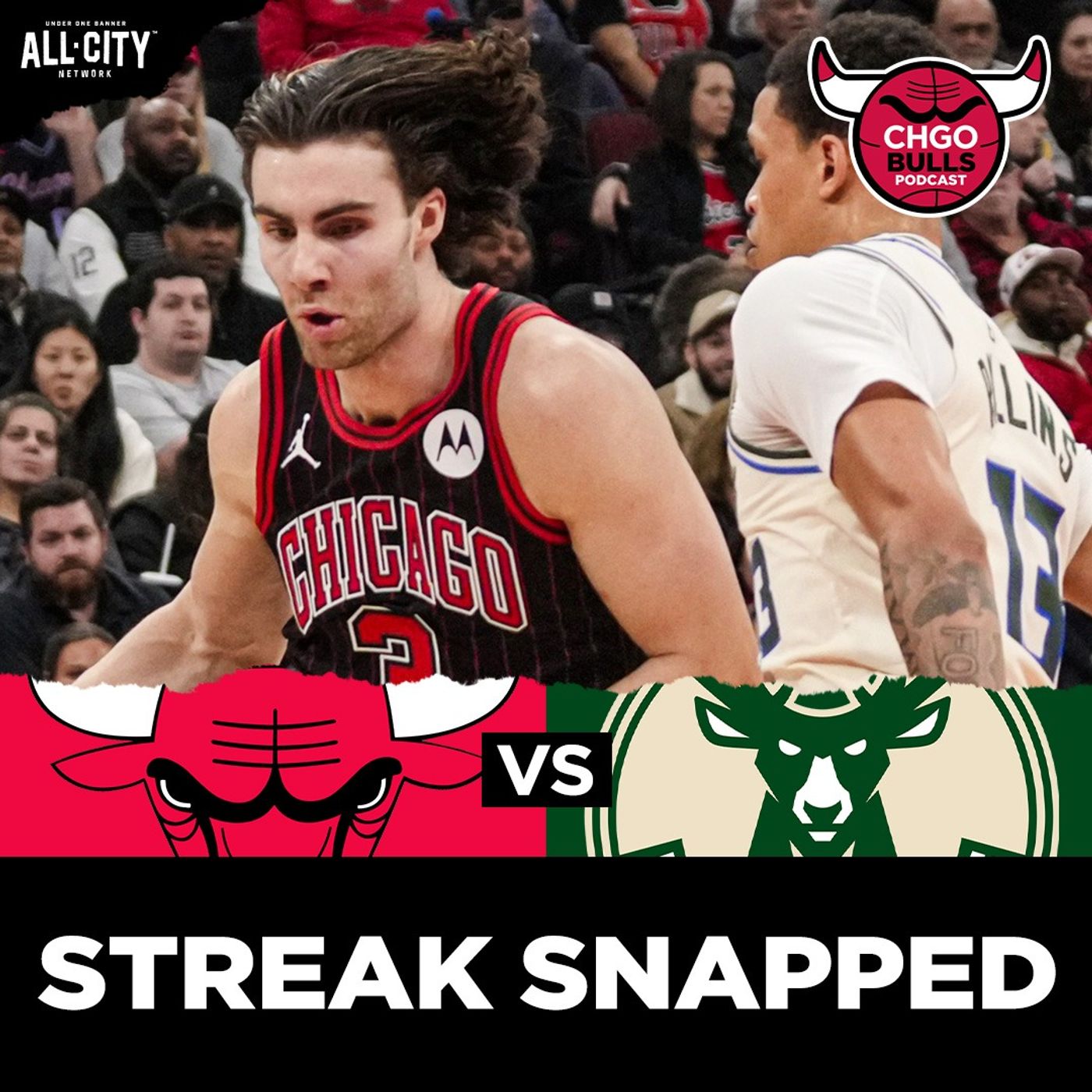 Bulls Win Streak SNAPPED, Fall to Giannis and the Bucks | CHGO Bulls Podcast