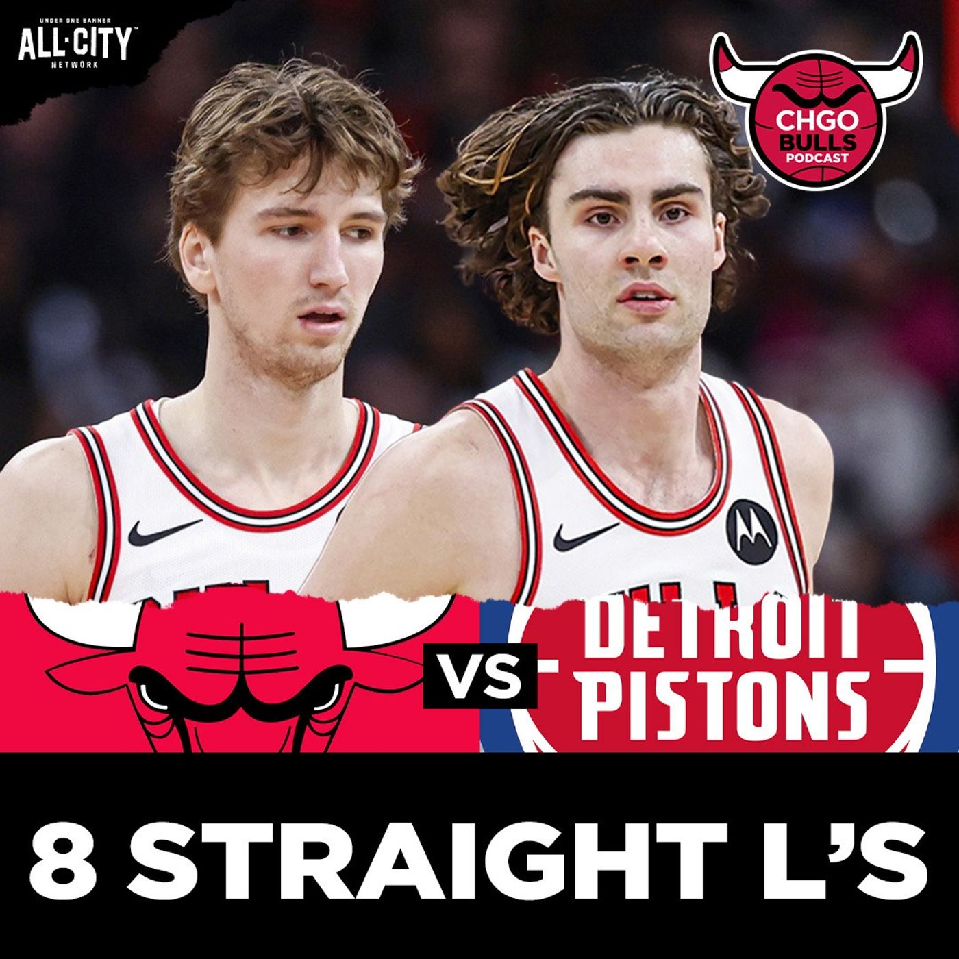 BULLS POSTGAME: Josh Giddey BOUNCE-BACK Game Not Enough, Bulls Lose 8 In A Row | CHGO Bulls Podcast