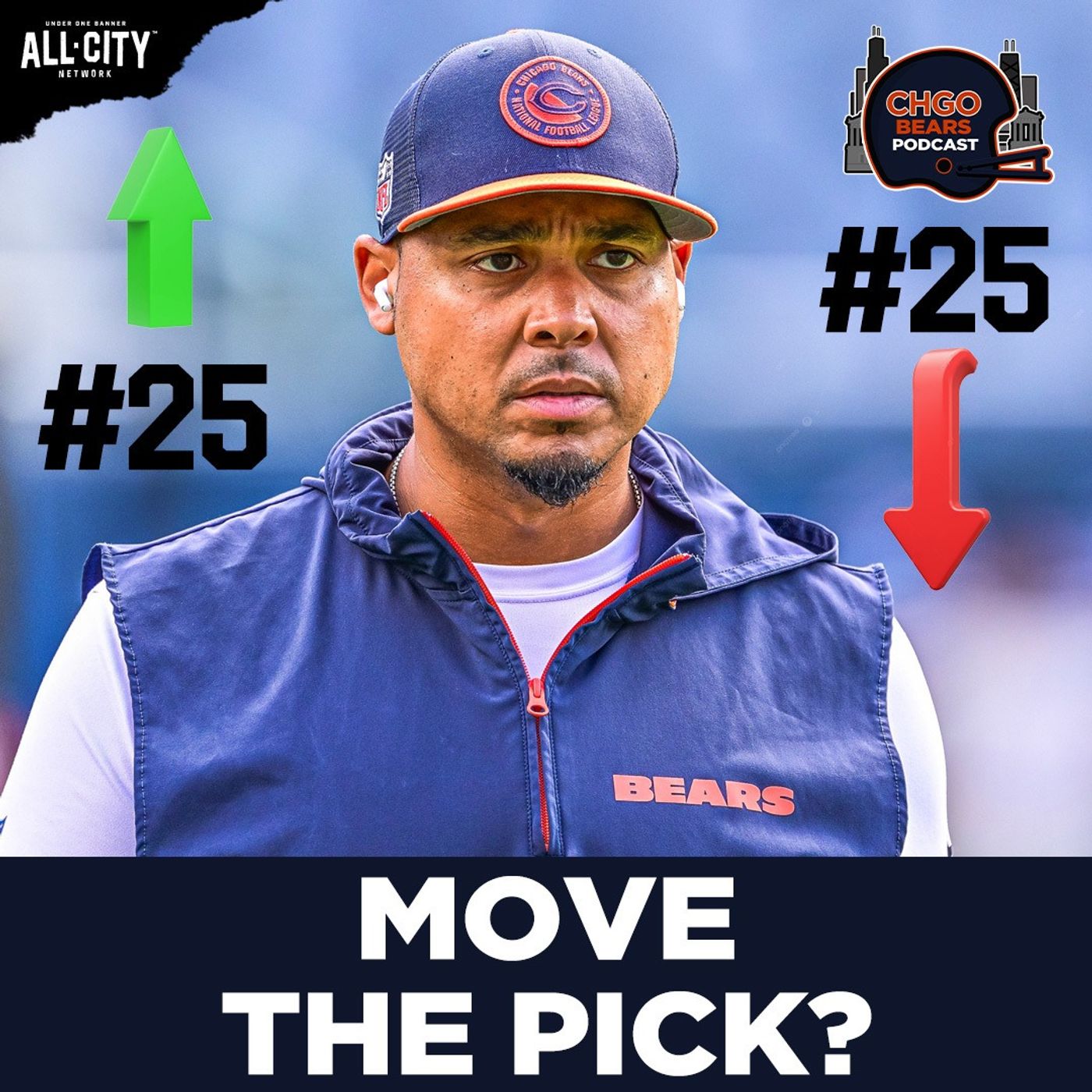 TRADE BACK? Should the Chicago Bears Move Down in 2026 NFL Draft? | CHGO Bears Podcast