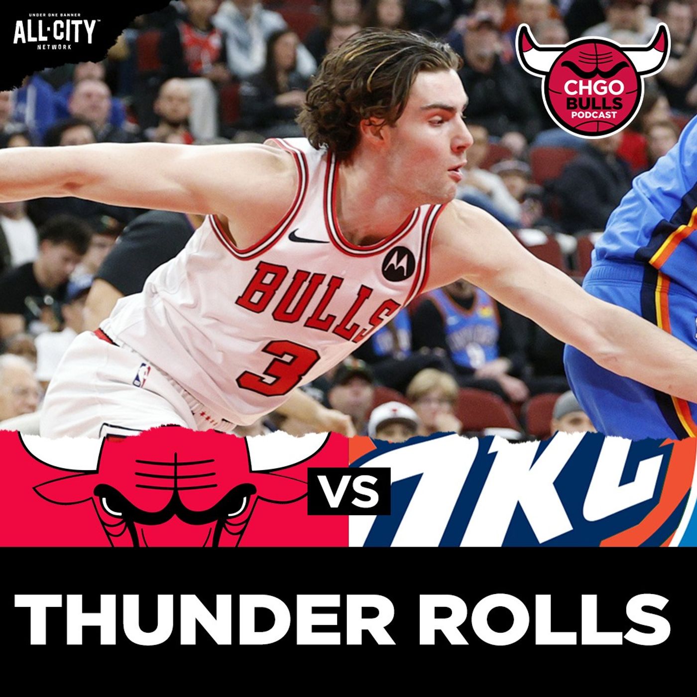 BULLS POSTGAME: Josh Giddey & Matas Buzelis Both Injured in Loss to OKC | CHGO Bulls Podcast