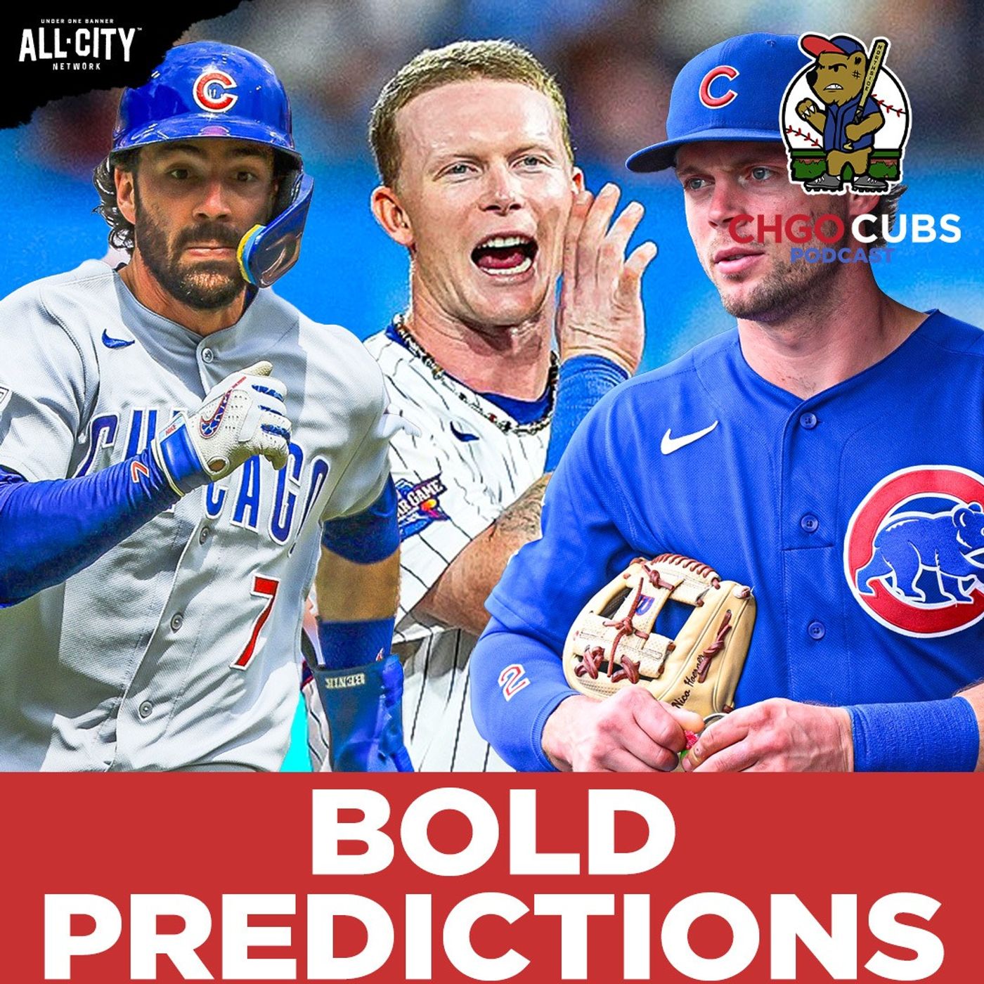 SECOND-HALF SURGE: Chicago Cubs BOLD Predictions for the Remainder of the Season | CHGO Cubs episode artwork