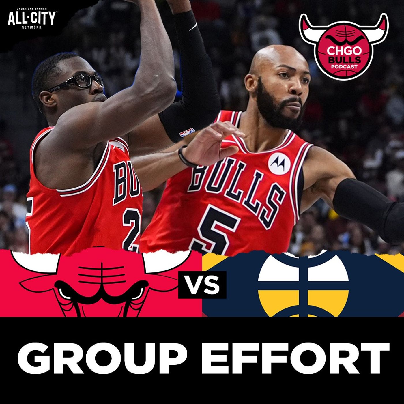 BULLS POSTGAME: Cardiac Bulls Survive THRILLER, Upset Nuggets! | CHGO Bulls Podcast
