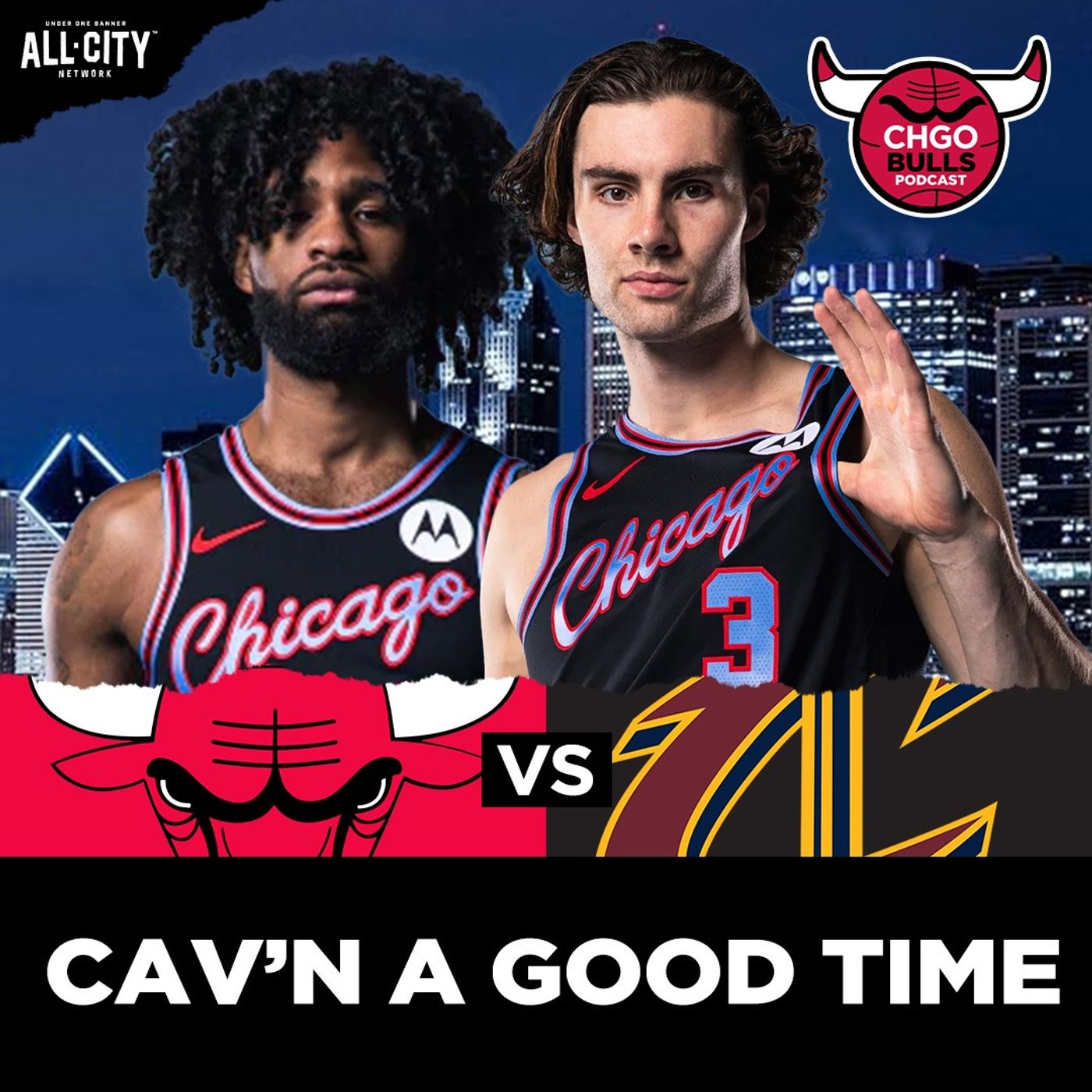 BULLS POSTGAME: Josh Giddey Tallies Sixth Triple-Double as Bulls Beat Cavs | CHGO Bulls Podcast