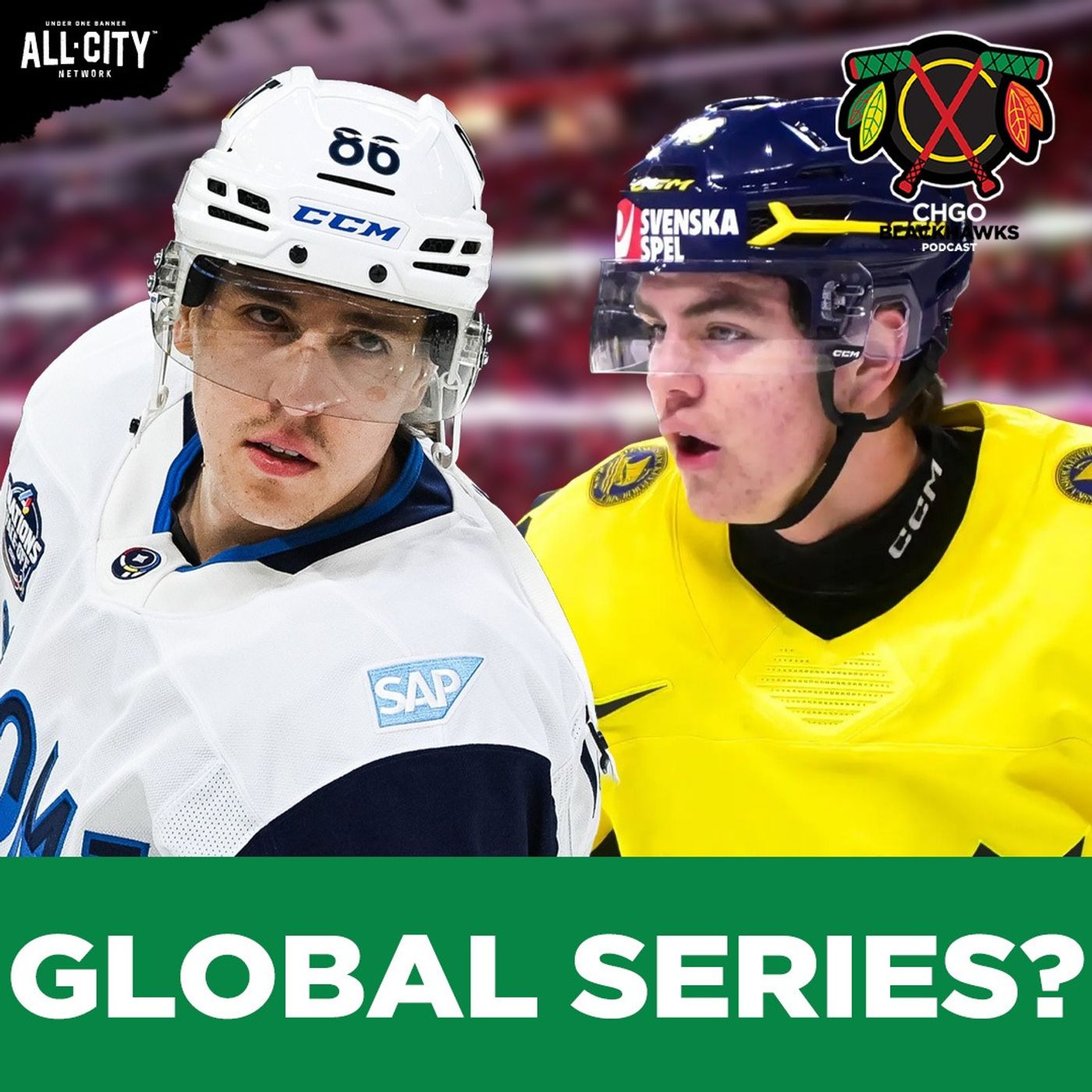 Are the Chicago Blackhawks Headed to the NHL Global Series Next Season? | CHGO Blackhawks Podcast
