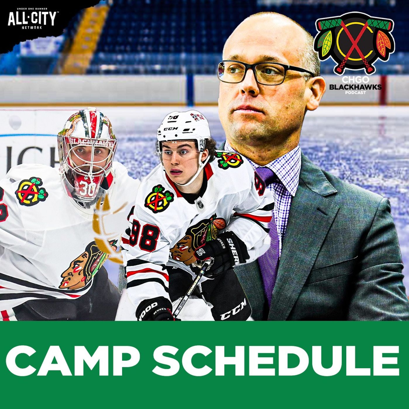 Blackhawks Announce Training Camp Schedule and Rosters | CHGO Blackhawks Podcast