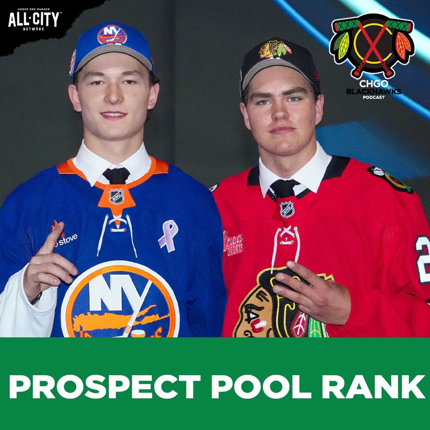 Where Does the Blackhawks Prospect Pool RANK Among NHL Teams? | CHGO Blackhawks Podcast