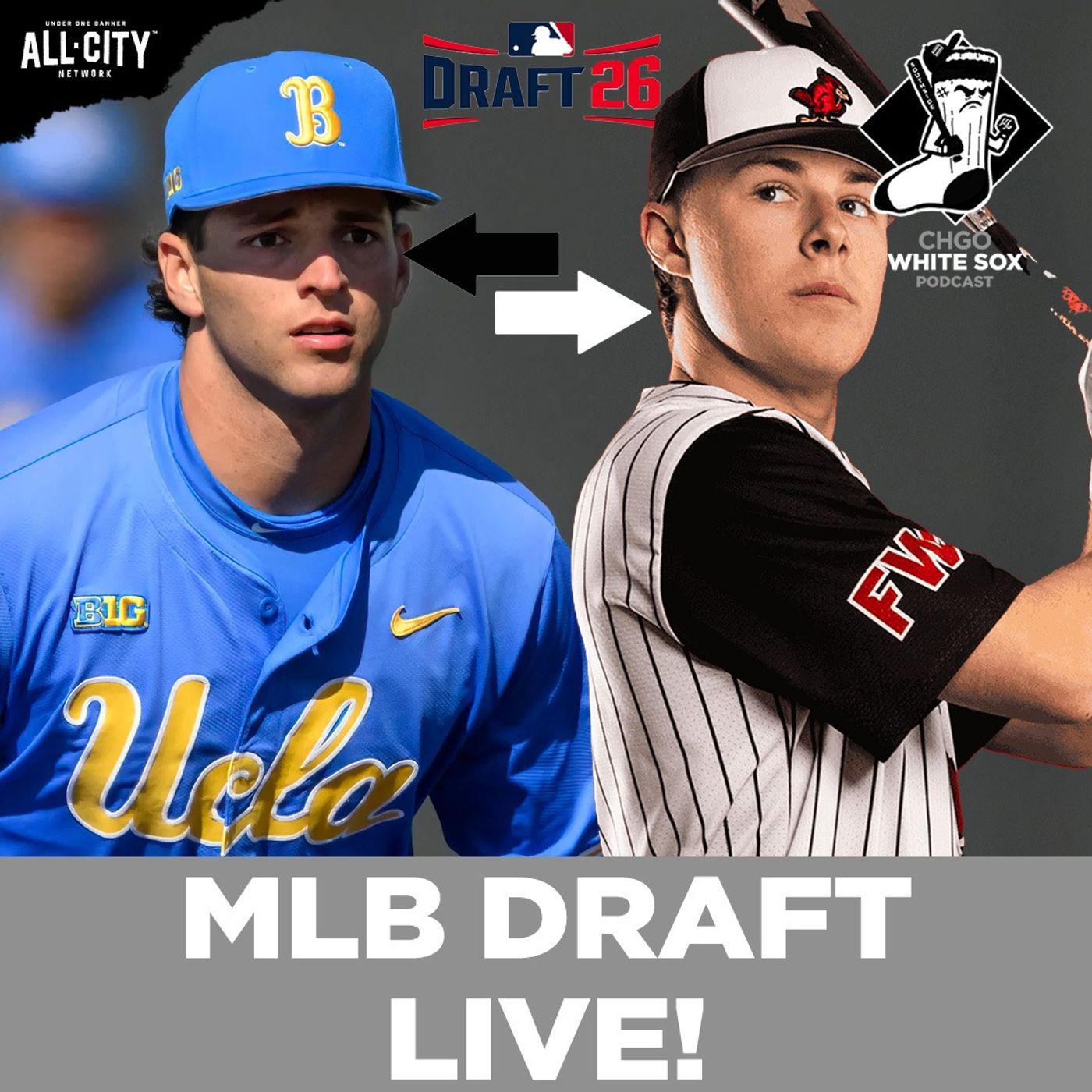 MLB DRAFT LIVE: Will the Chicago White Sox Select Roch Cholowsky or Grady Emerson? | CHGO White Sox
