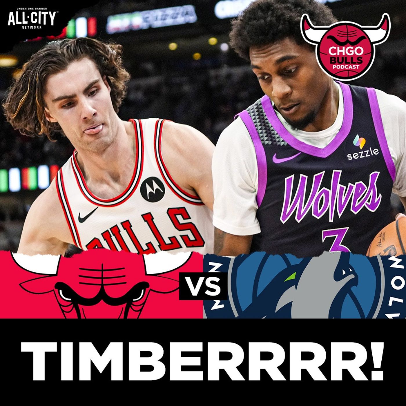 BULLS POSTGAME: Josh Giddey AND Coby White Injured, Bulls Demolished by T’Wolves | CHGO Bulls Podcast
