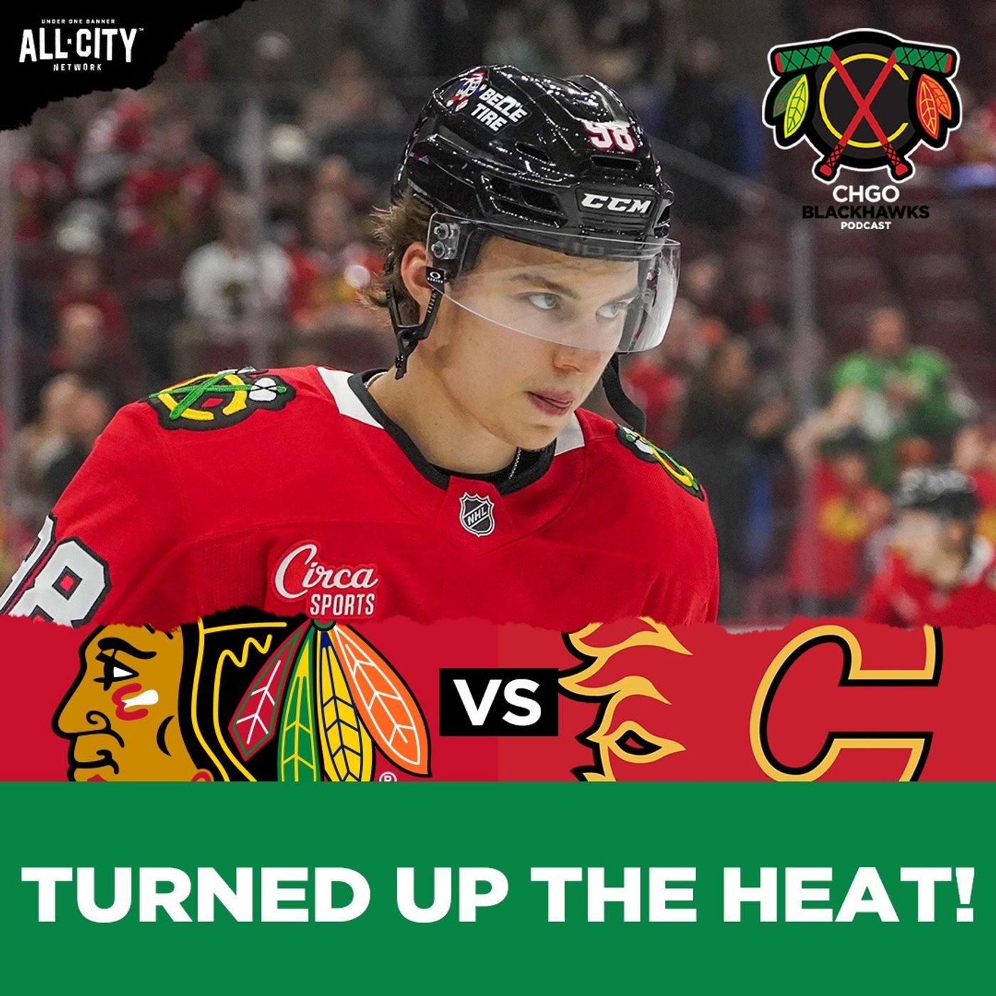 BLACKHAWKS POSTGAME: Connor Bedard HAT TRICK & Chicago Beats Calgary! | CHGO Blackhawks Podcast