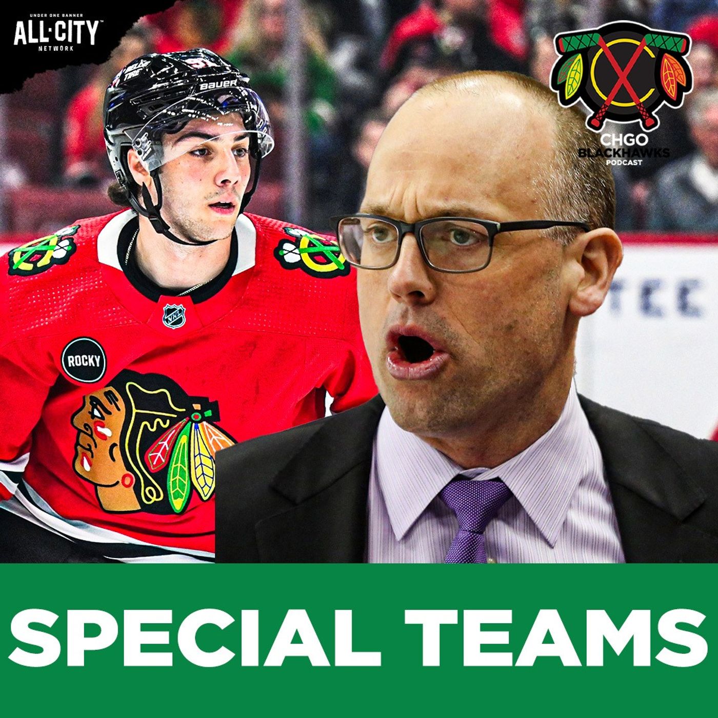 Jeff Blashill breaks down Blackhawks Special Teams | CHGO Blackhawks Podcast
