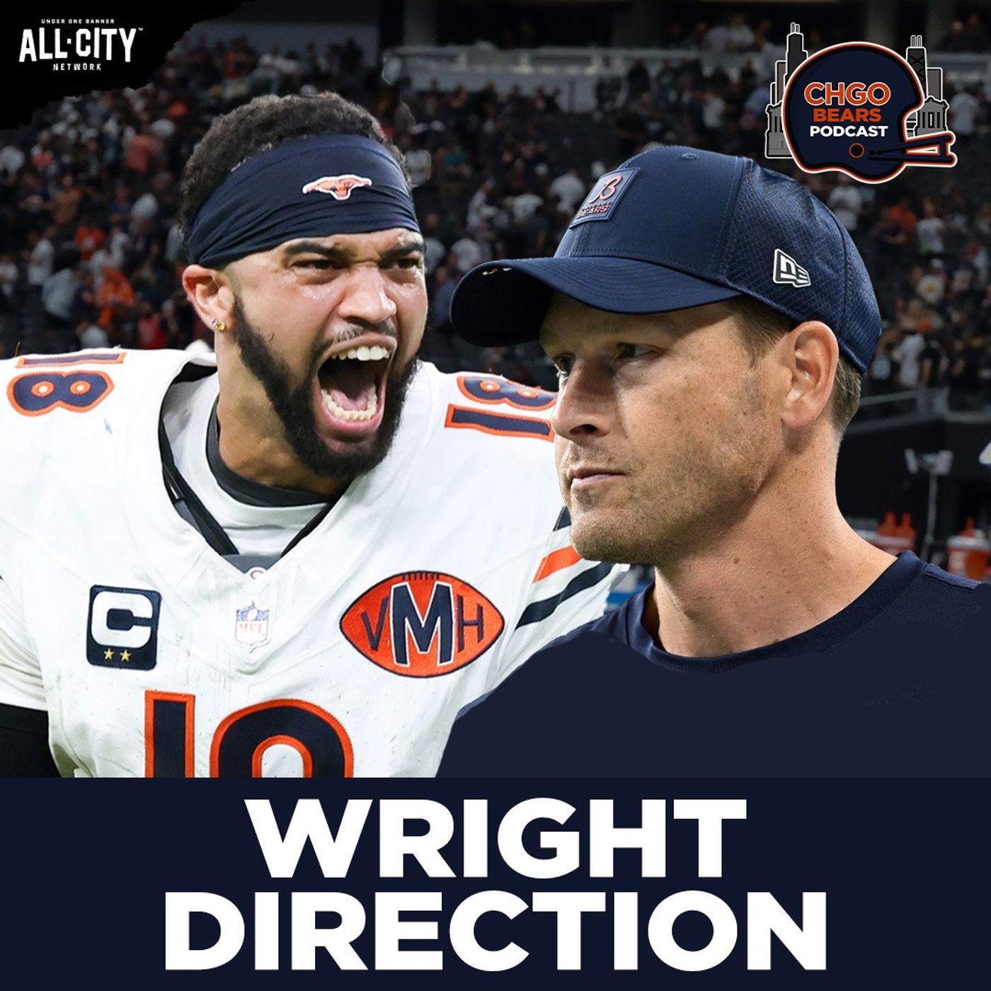 WRIGHT DIRECTION: Nick Wright Talks Ben Johnson, Caleb Williams & Chicago Bears Progress | CHGO Bears Podcast