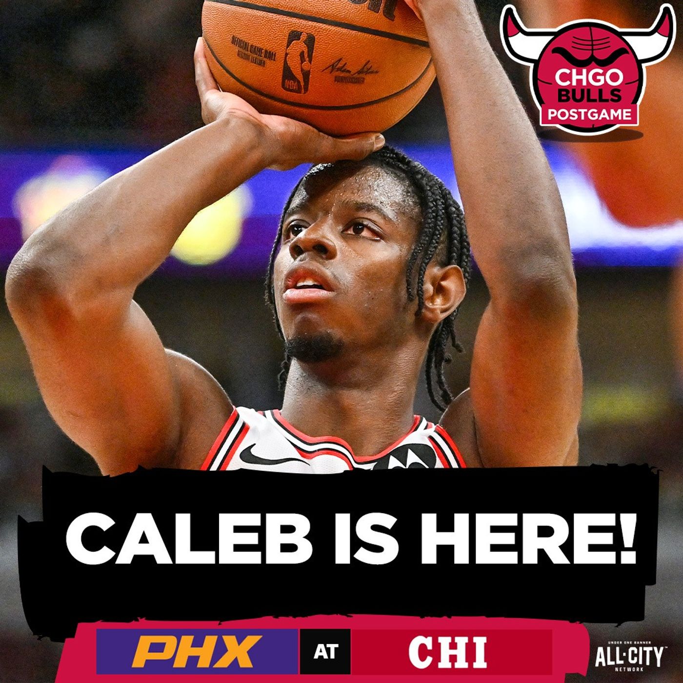 BULLS POSTGAME: Caleb Wilson, Matas Buzelis TEASE Future in Win vs Suns! | CHGO Bulls Podcast episode artwork