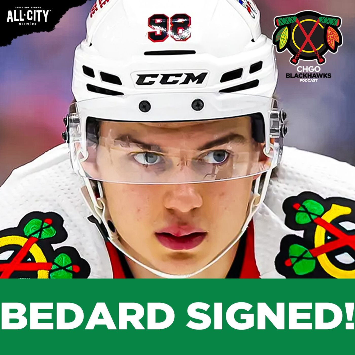 EMERGENCY POD: Connor Bedard Signs 5-Year, $75M Extension with Blackhawks | CHGO Blackhawks