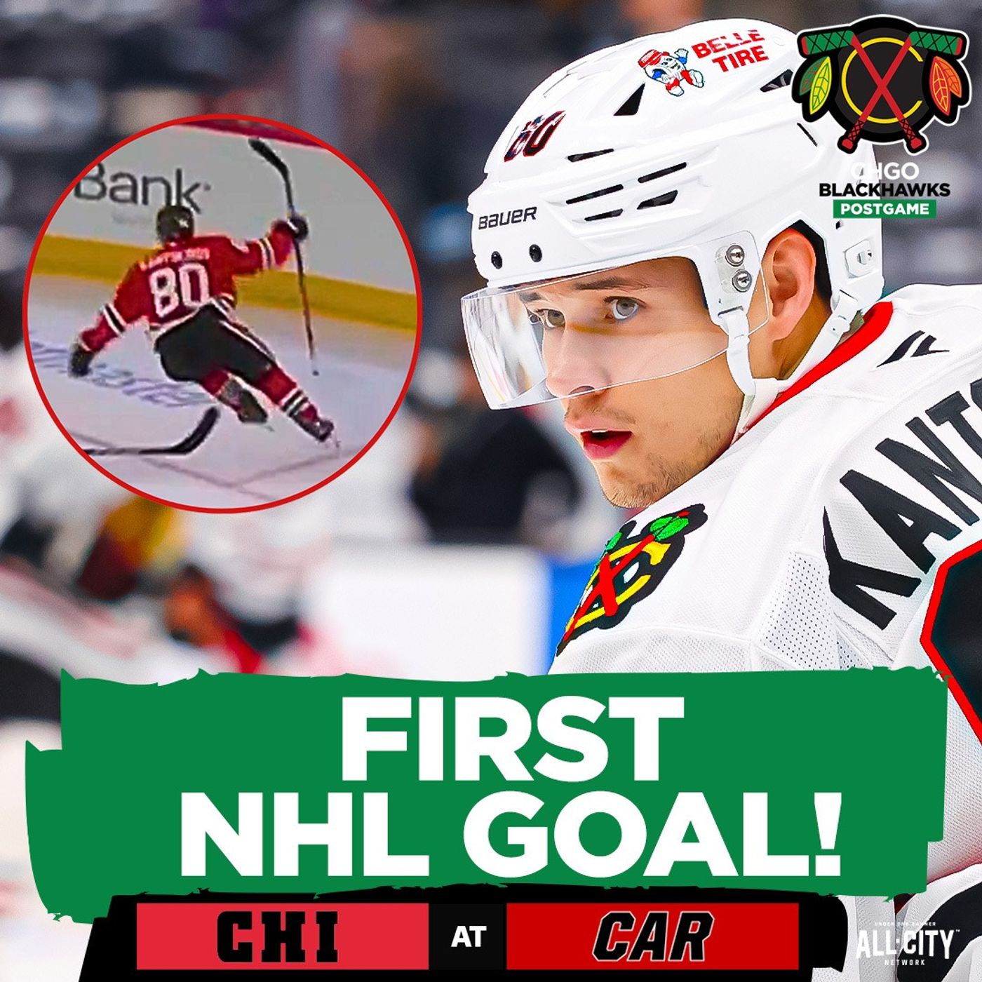 BLACKHAWKS POSTGAME: Kantserov Gets FIRST NHL GOAL, Hawks Fall to Former Champions | CHGO Blackhawks