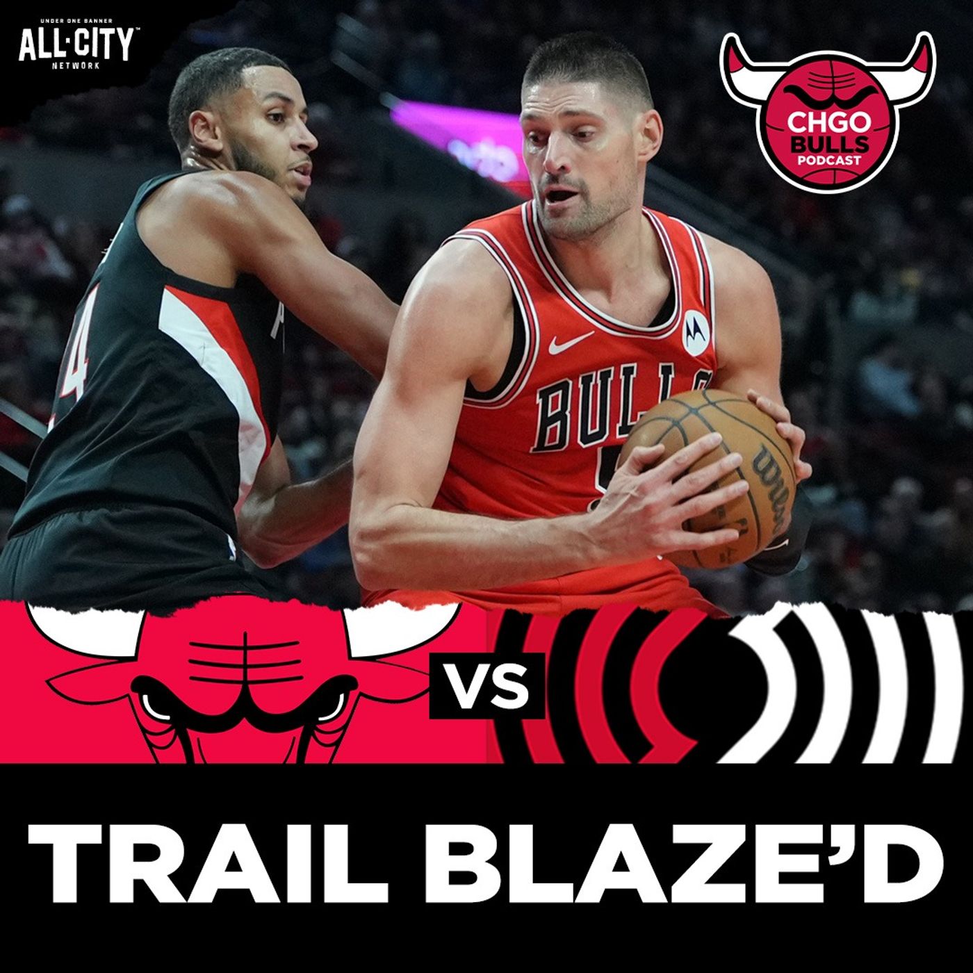 BULLS POSTGAME: Nikola Vucevic BUZZER-BEATER Saves Bulls Win vs Blazers! | CHGO Bulls Podcast