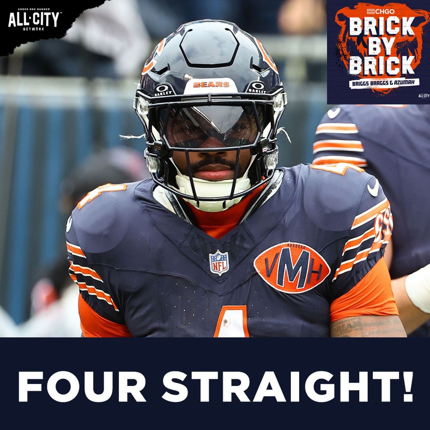 AFTERSHOW: Chicago Bears STAY HOT! 4th Straight WIN After Taking Down the Saints | Brick by Brick