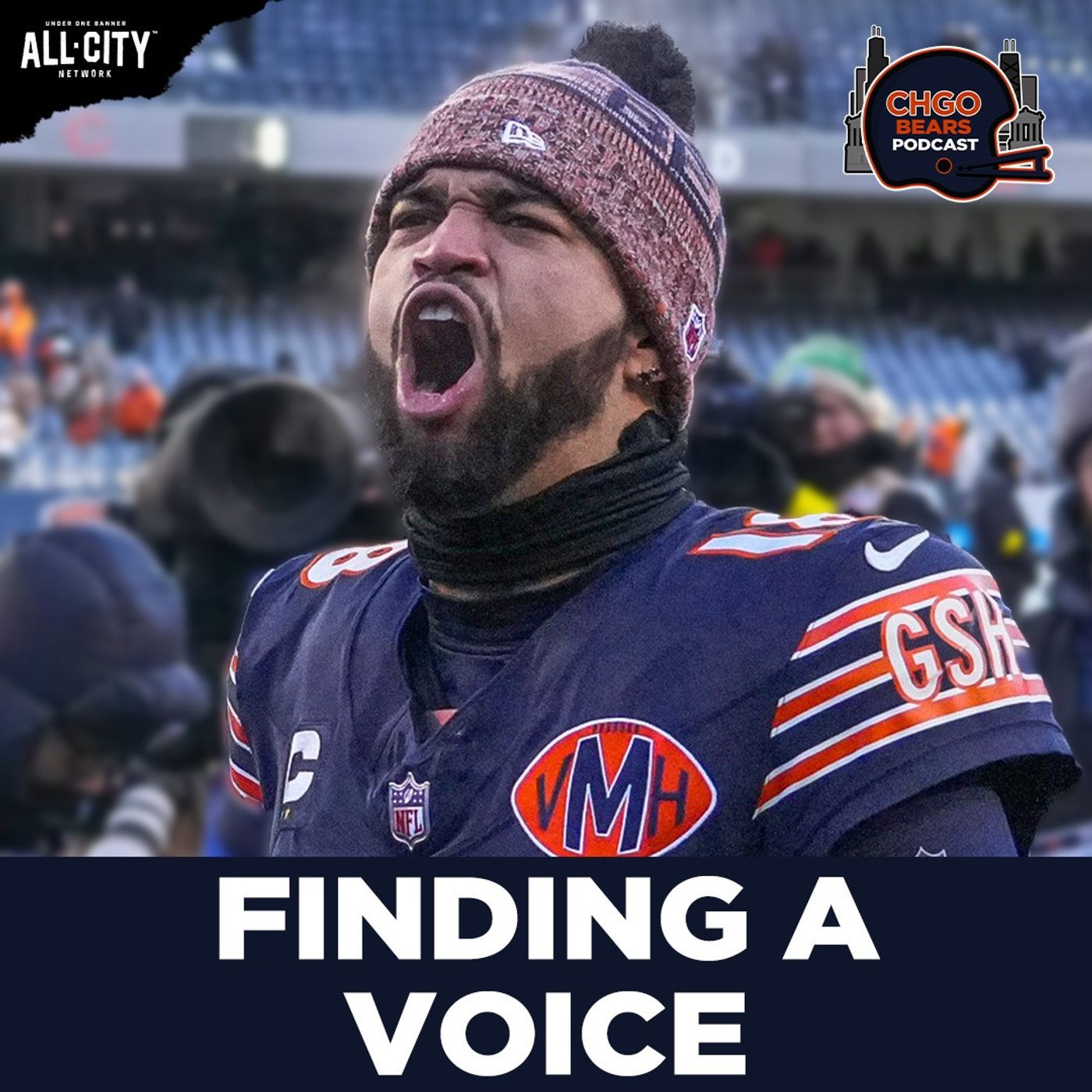VOCAL LEADER: Caleb Williams Finding his Voice in Year 2 under Ben Johnson | CHGO Bears Podcast