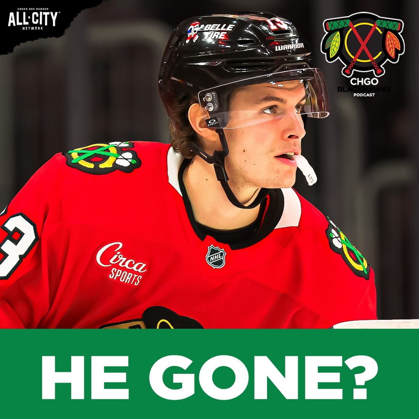 Has Lukas Reichel played his LAST game with the Blackhawks? | CHGO Blackhawks Podcast