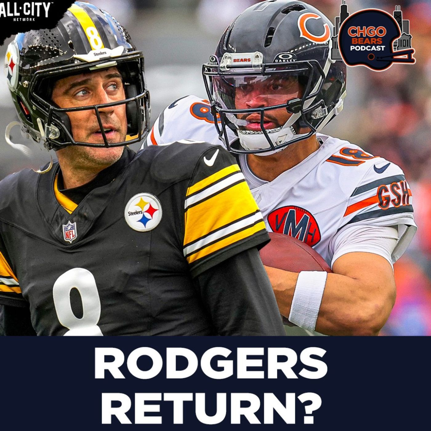 Chicago Bears Brace for Aaron Rodgers, Playoff Push | CHGO Bears Podcast