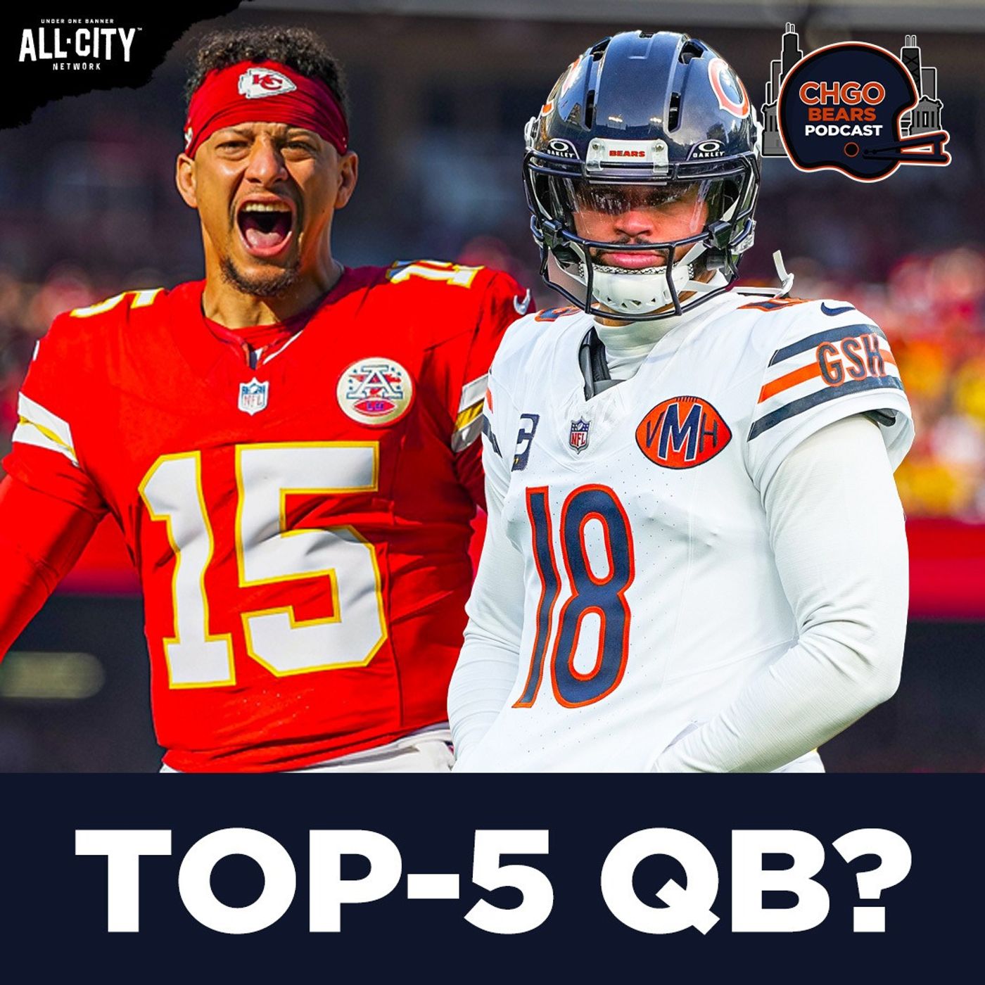 Is Caleb Williams a Top-5 NFL QB for the Next 5 Years? CHGO Bears Podcast