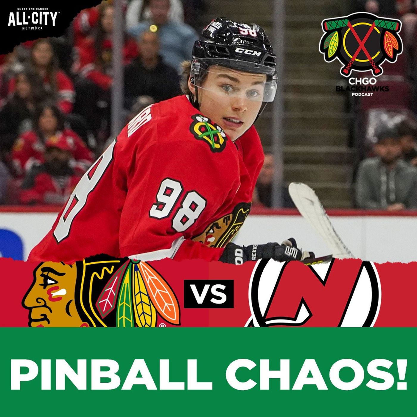 BLACKHAWKS POSTGAME: TOUGH Home Loss for Chicago, Bedard Not Enough vs Devils | CHGO Blackhawks