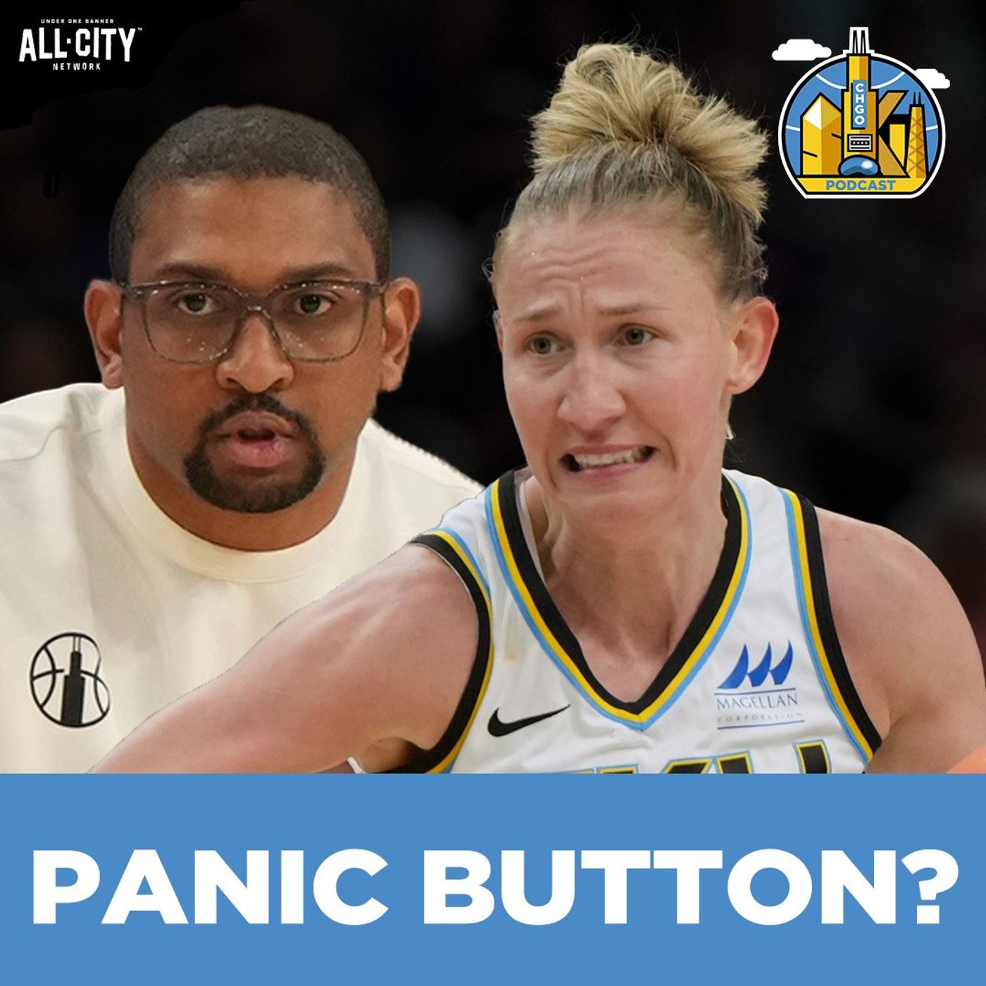 PANIC BUTTON: Chicago Sky Tie Worst Start in FRANCHISE HISTORY | CHGO Sky Podcast