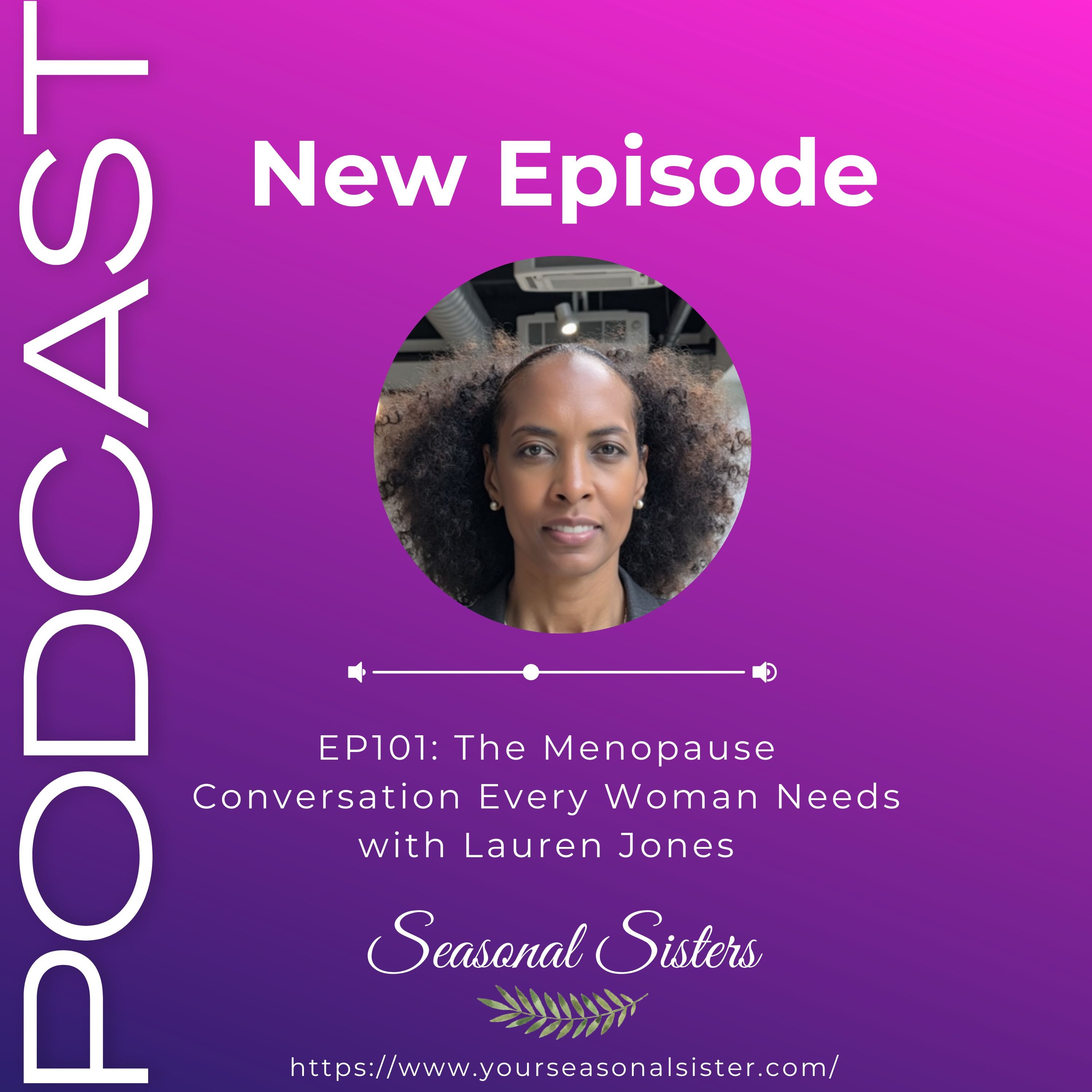 The Menopause Conversation Every Woman Needs with Lauren Jones episode artwork