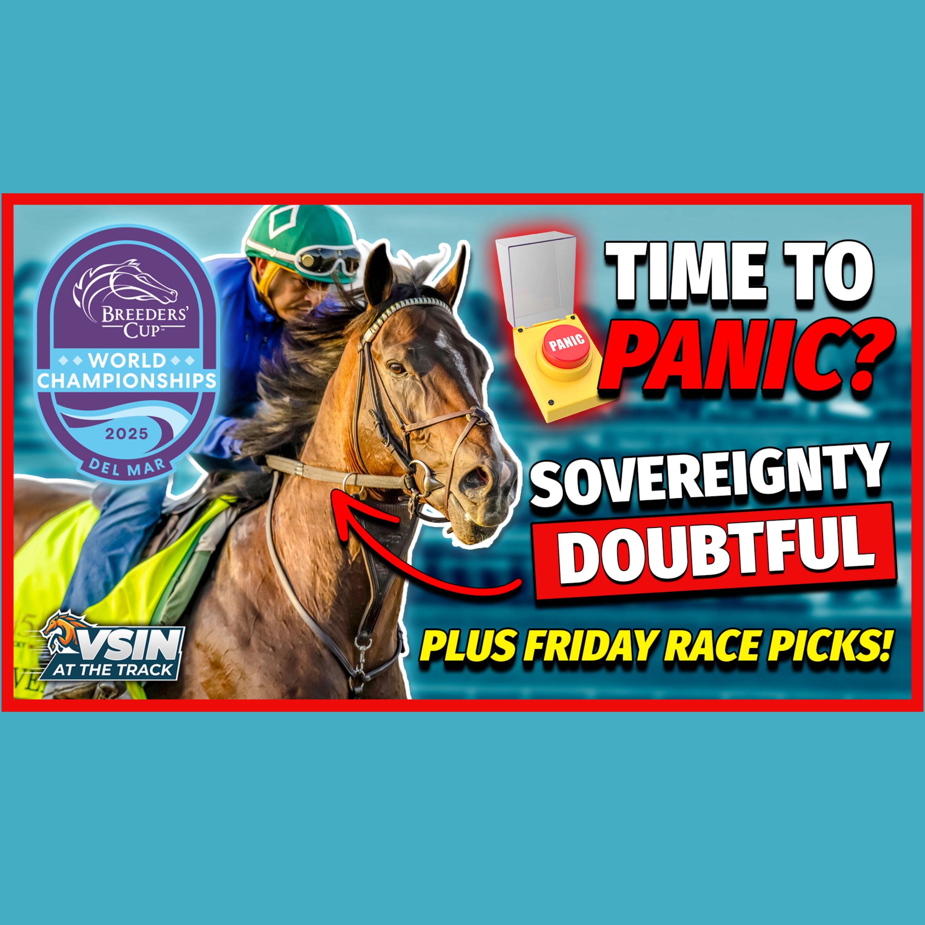 VSiN At The Track, A Horse Racing Podcast