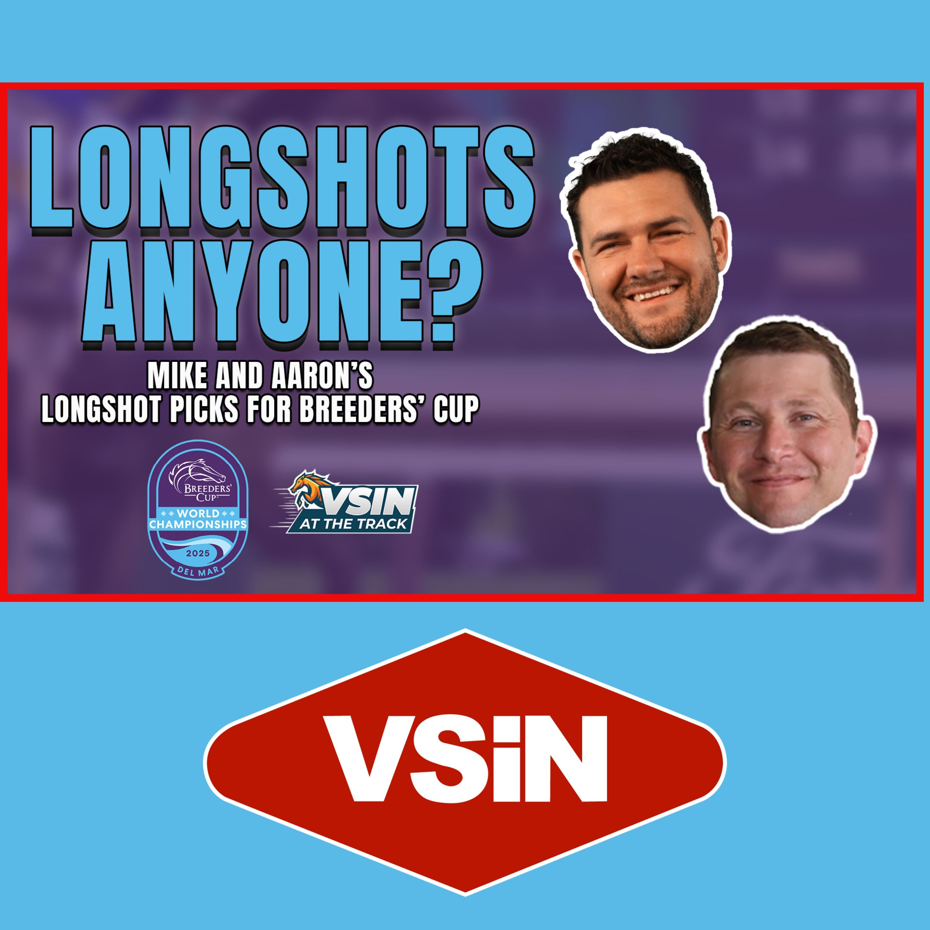 VSiN At The Track, A Horse Racing Podcast