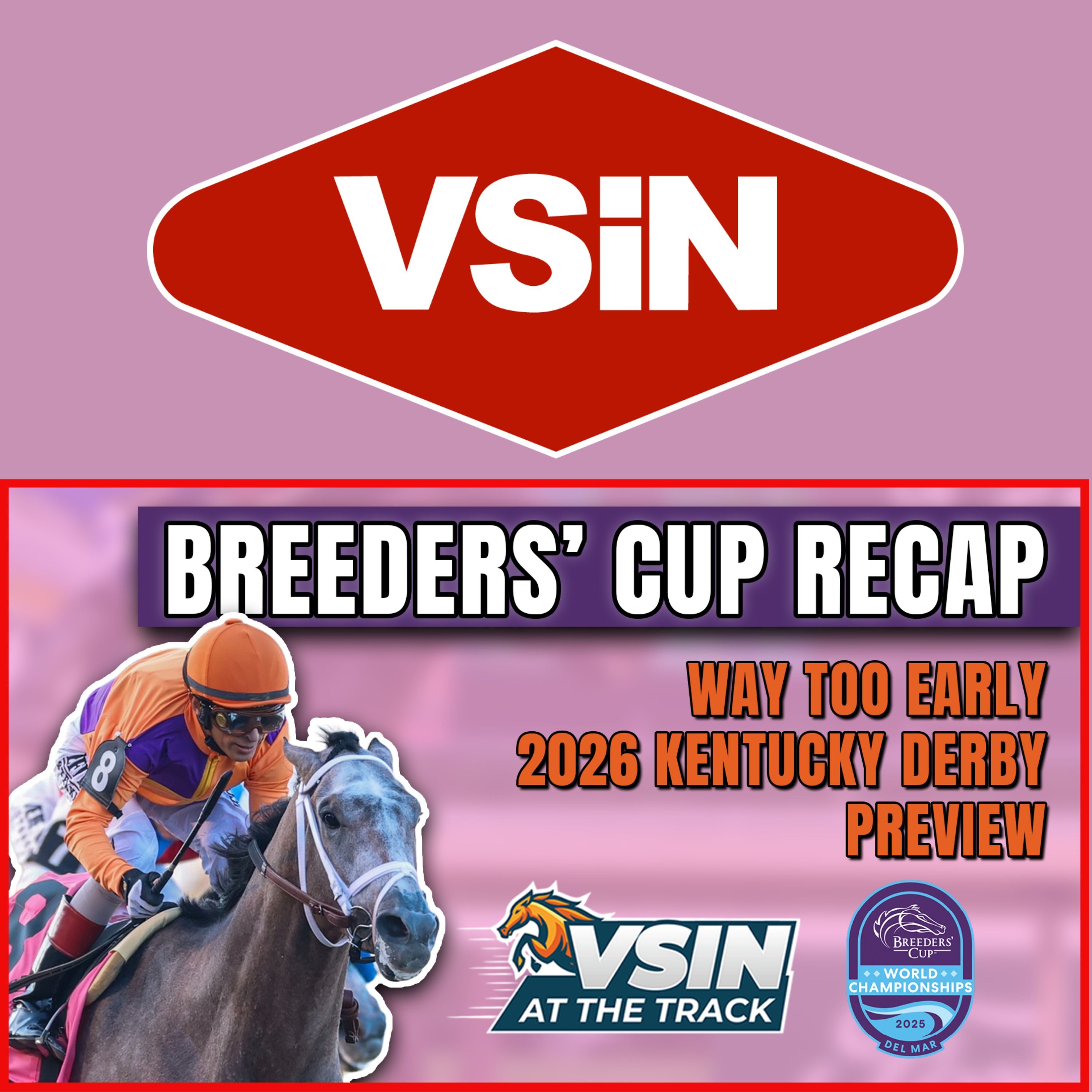 VSiN At The Track, A Horse Racing Podcast