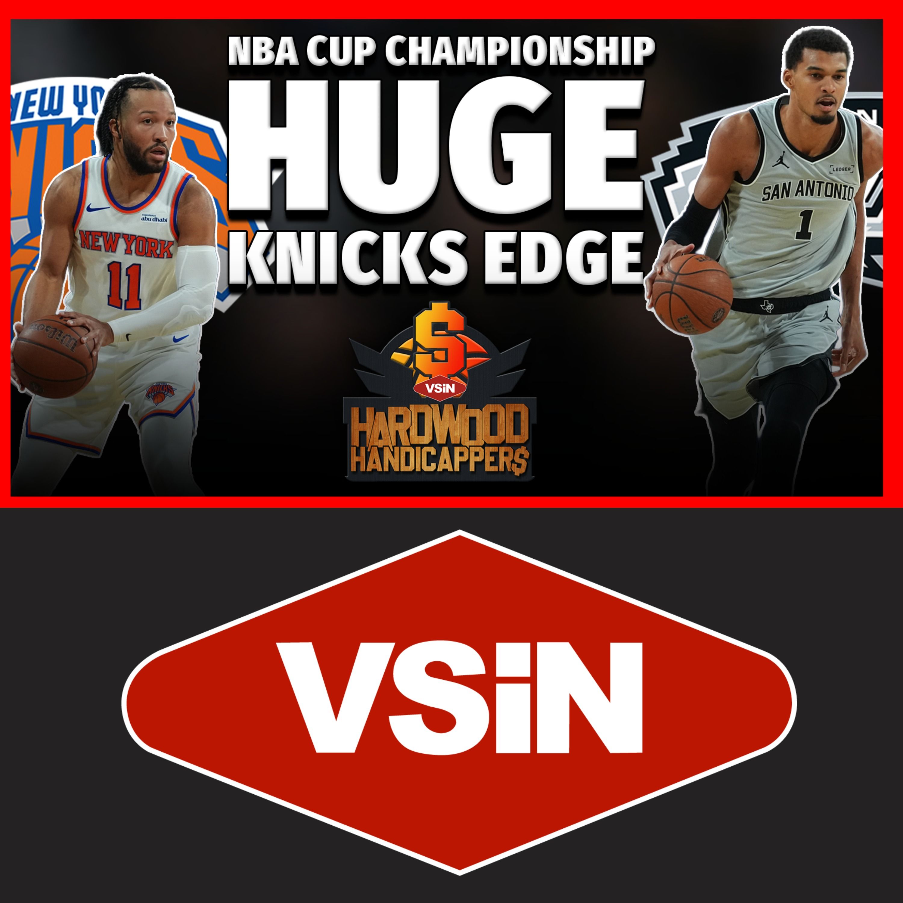 Betting the NBA Cup Championship Game: Knicks vs Spurs | NBA Betting Preview Tuesday (12/16/25)