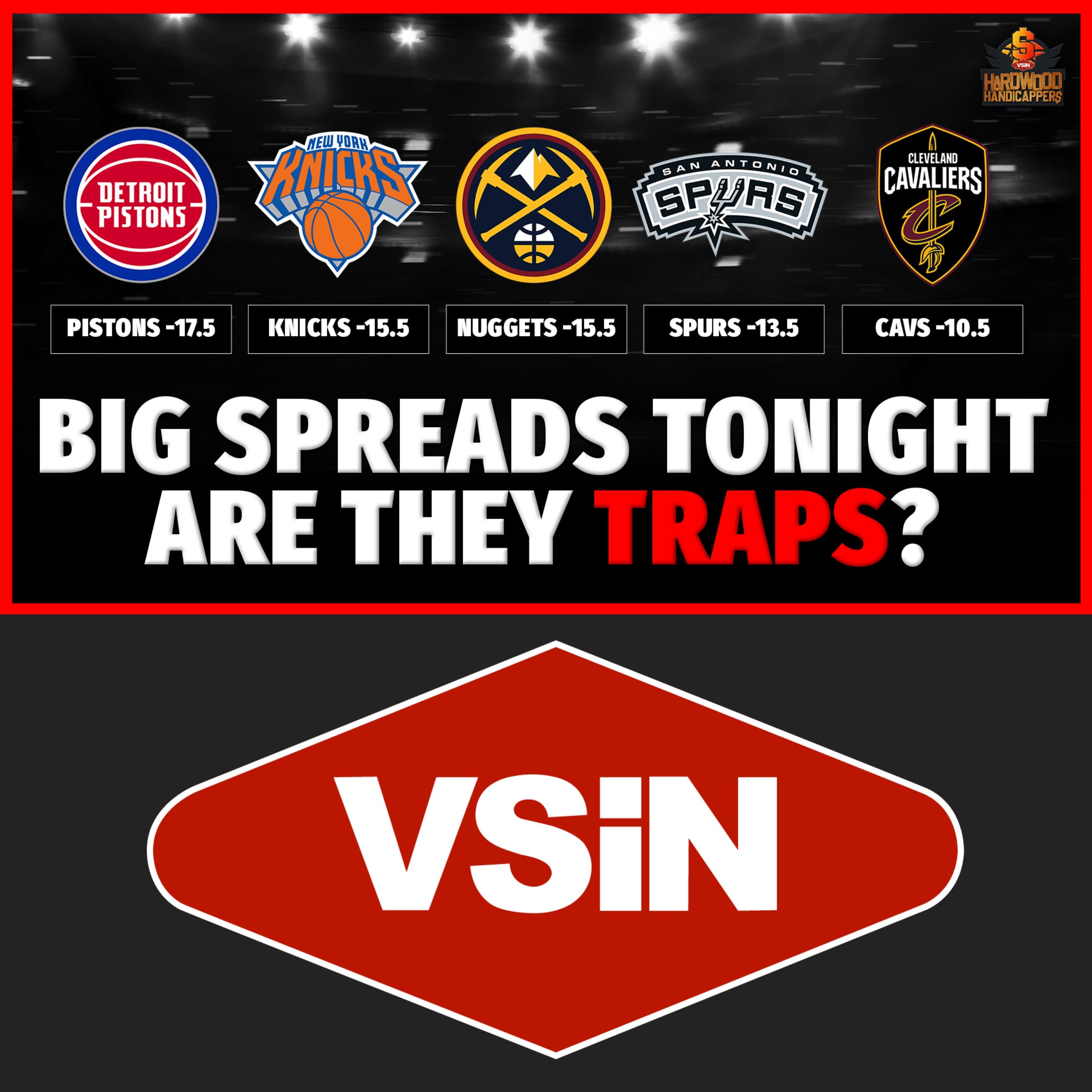 NBA Betting Tonight: Big Spreads & Tanking Parlay Traps | Tuesday 3/17/26