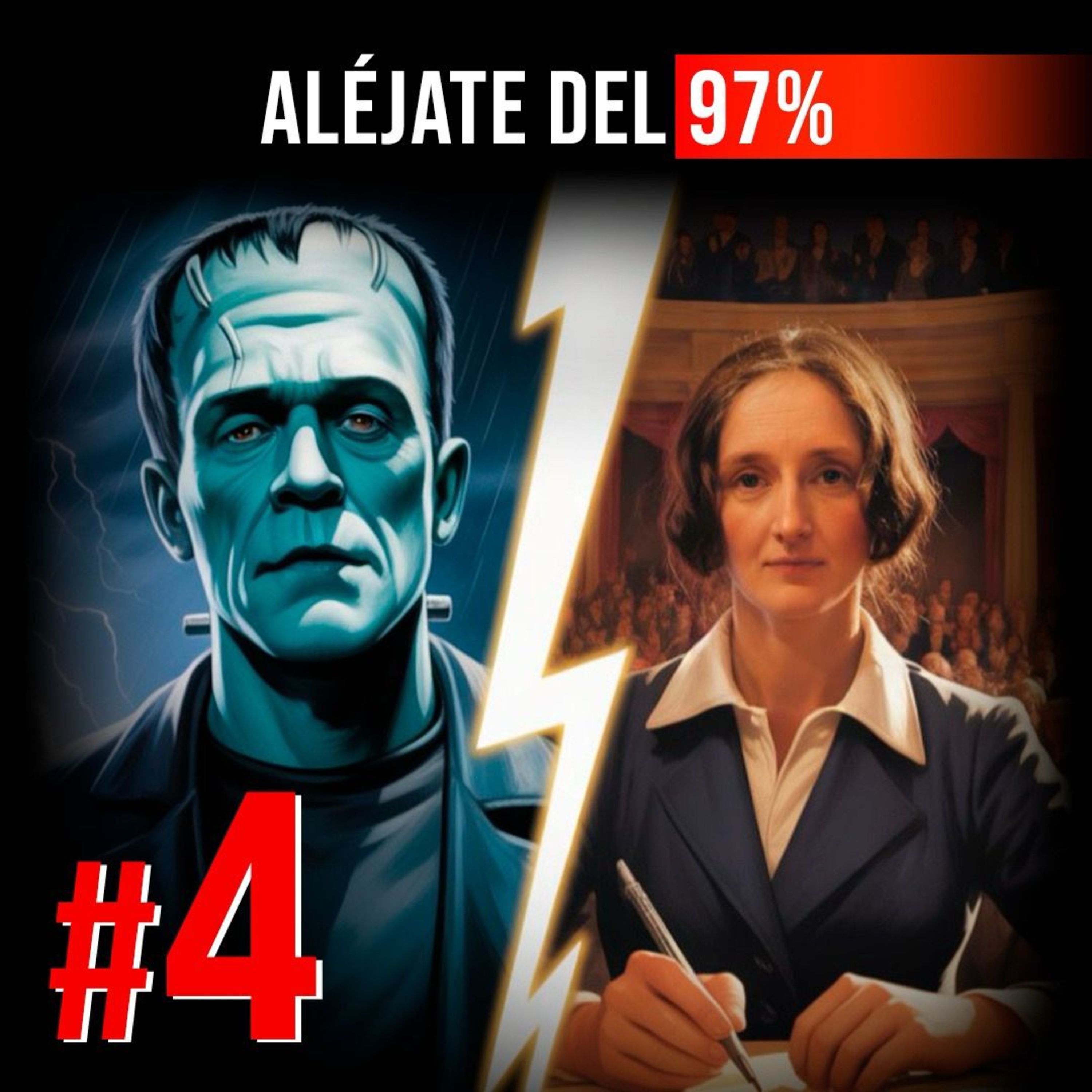 #4 | Del dolor al monstruo que nunca muere: el origen de Frankenstein | Mary Shelley | Especial de Halloween | Aléjate del 97%
