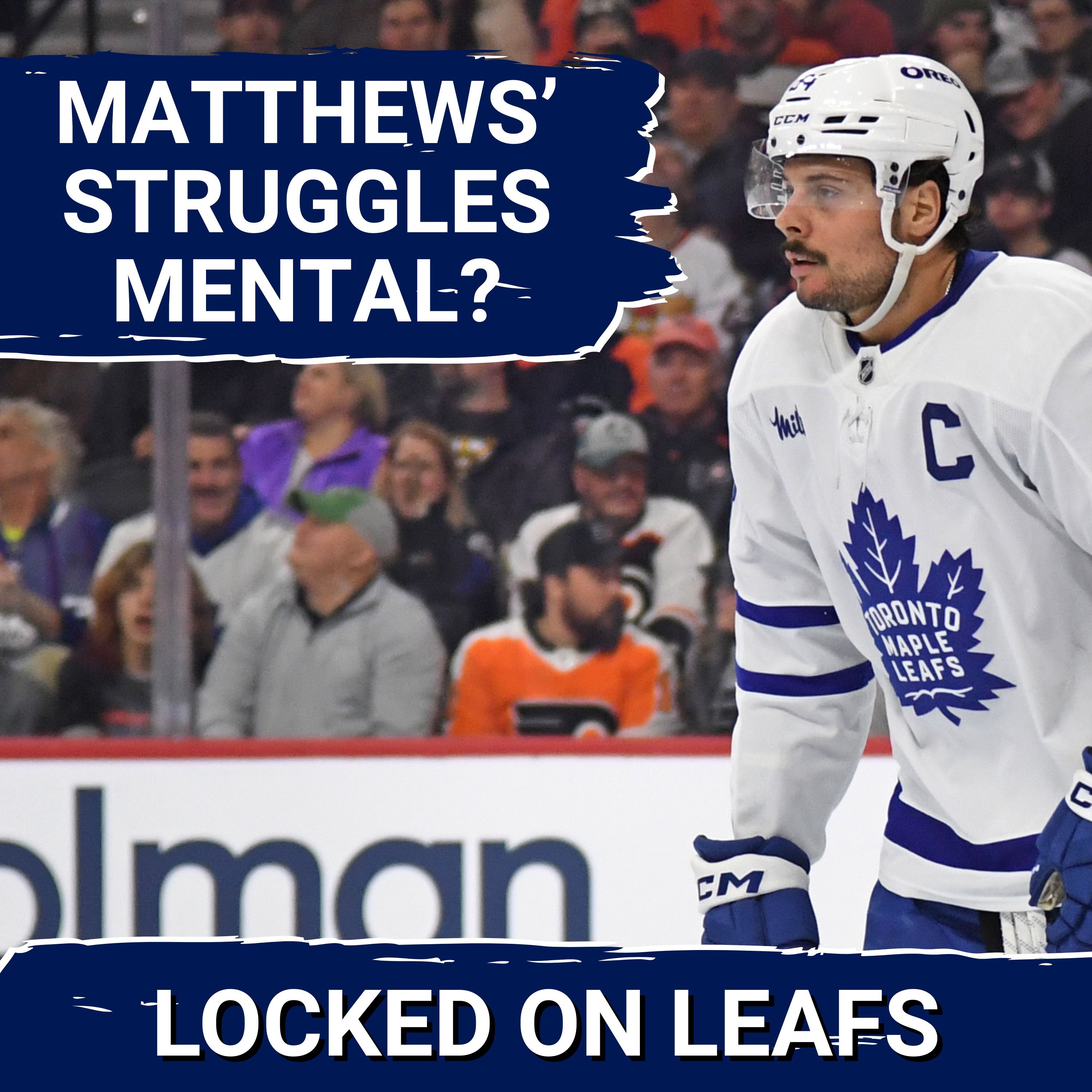 Leafs BRUTAL October tied to Auston Matthews' goal-scoring struggles