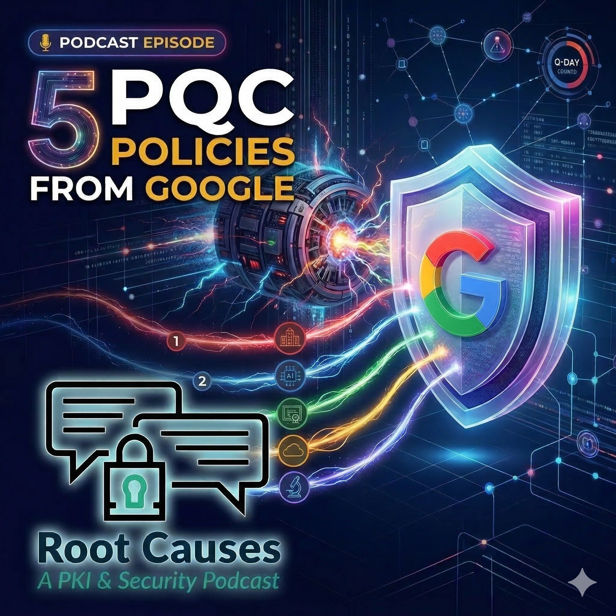 Root Causes 594: Google's Five PQC Recommendations for Policy Makers