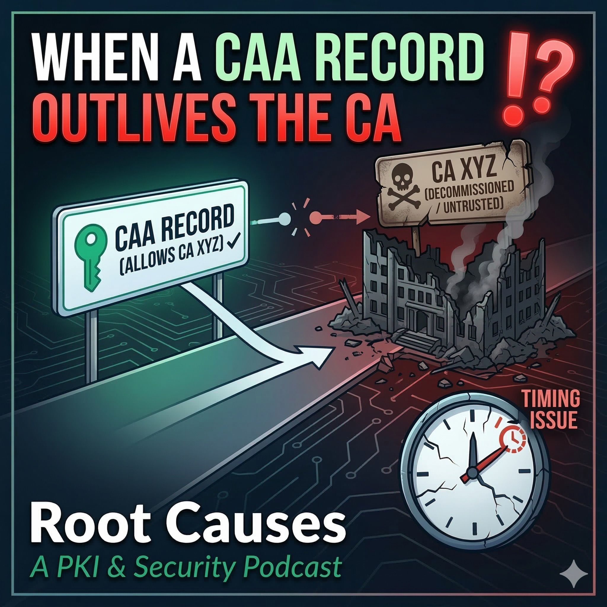 Root Causes 592: When a CAA Record Outlives the CA
