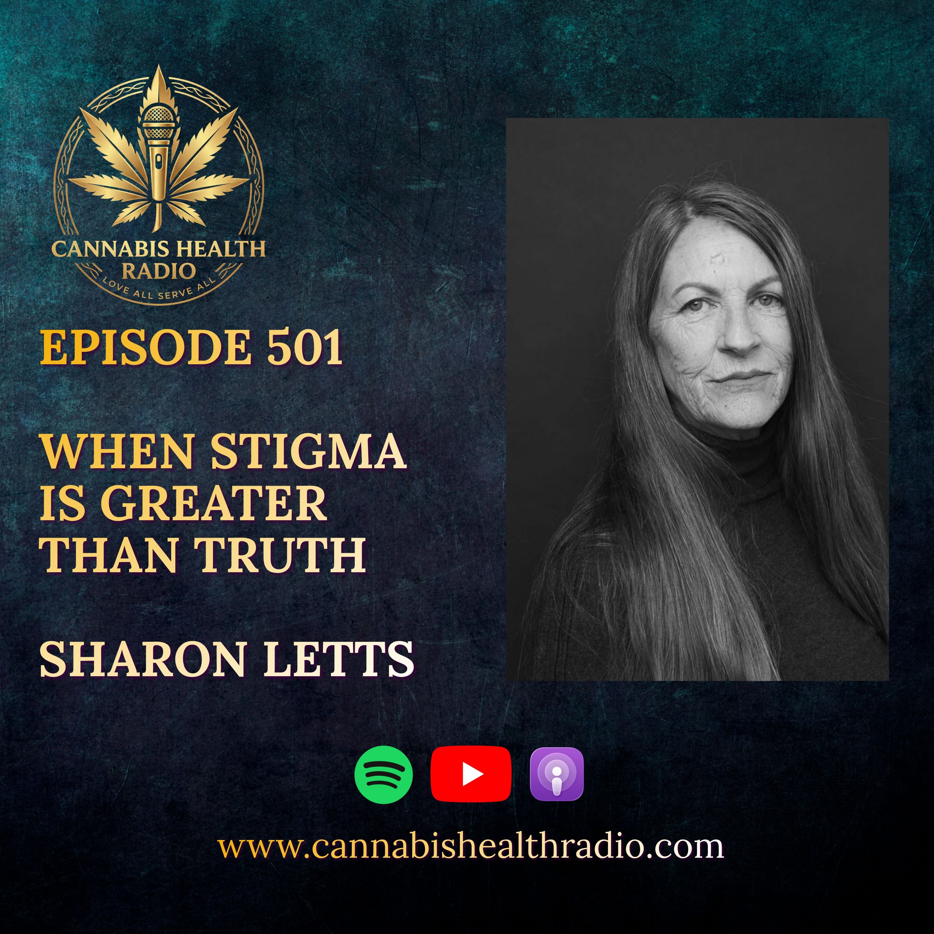 Episode 501: When Stigma Is Greater Than Truth - Sharon Letts episode artwork