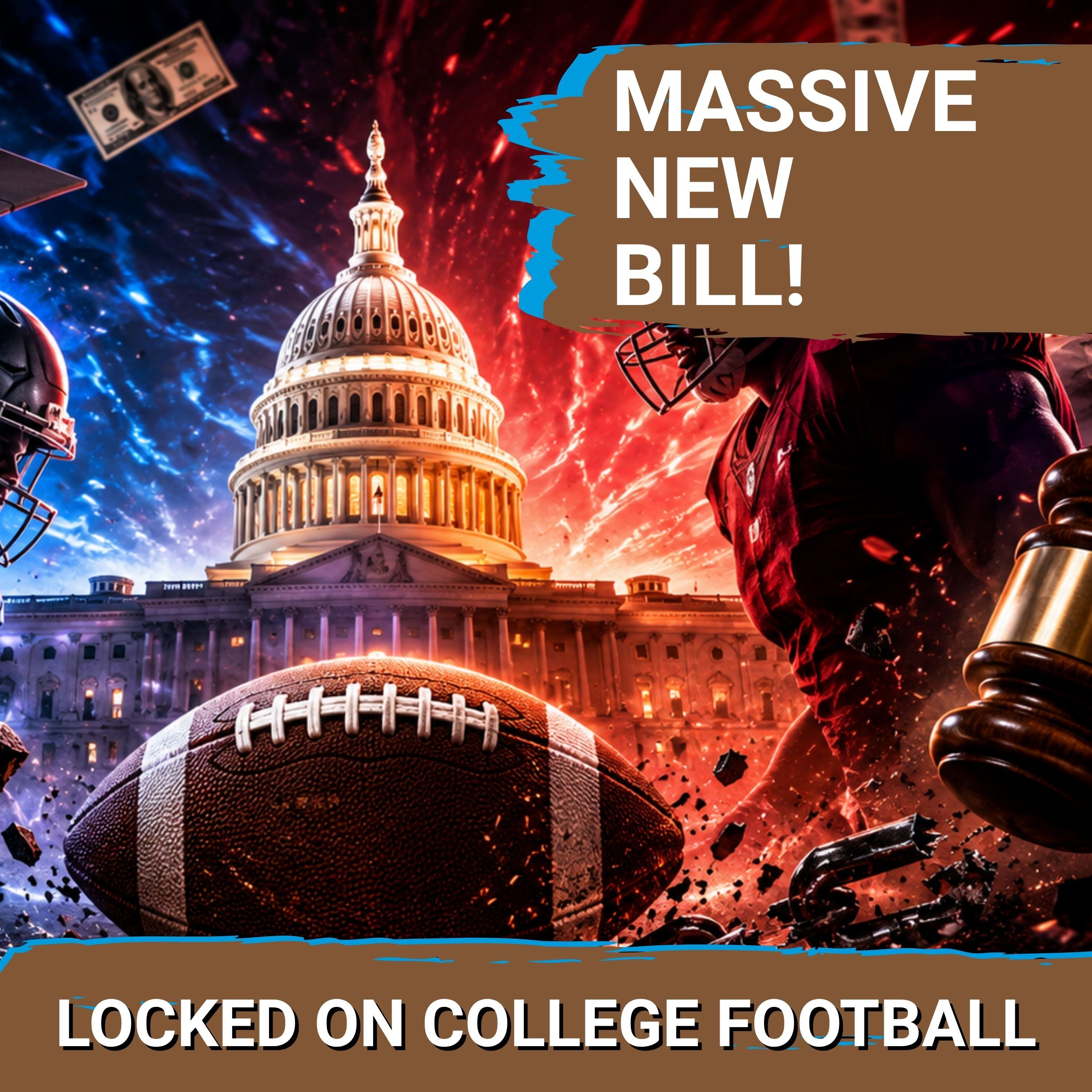 PAC-12 IMPACT? New Legislation Could RESHAPE College Football as SEC, Big 10 Ponder MASSIVE Changes episode artwork