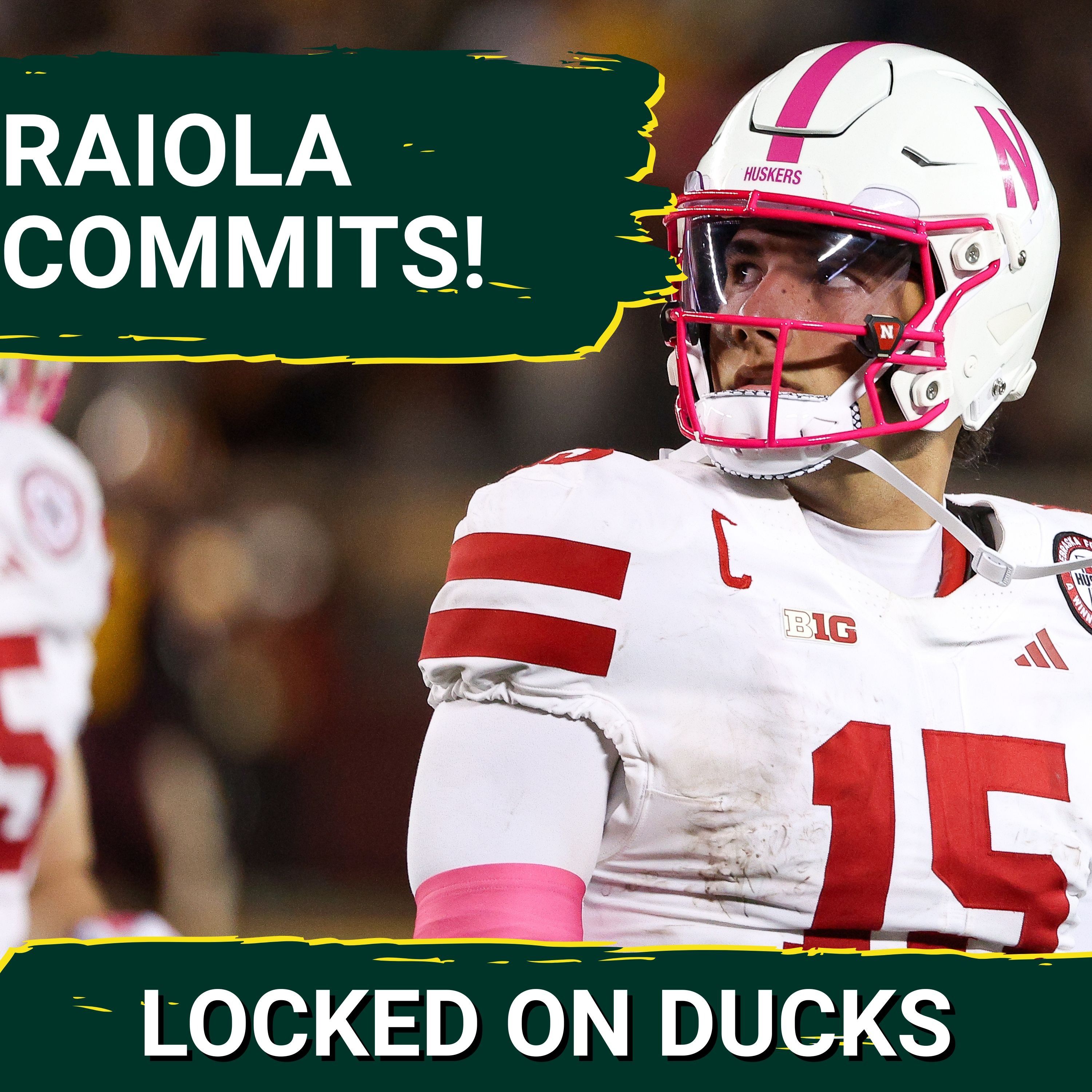 REACTION: Oregon OFFICIALLY adds Nebraska's Dylan Raiola, Ducks' QB Future Still Awaits Dante Moore