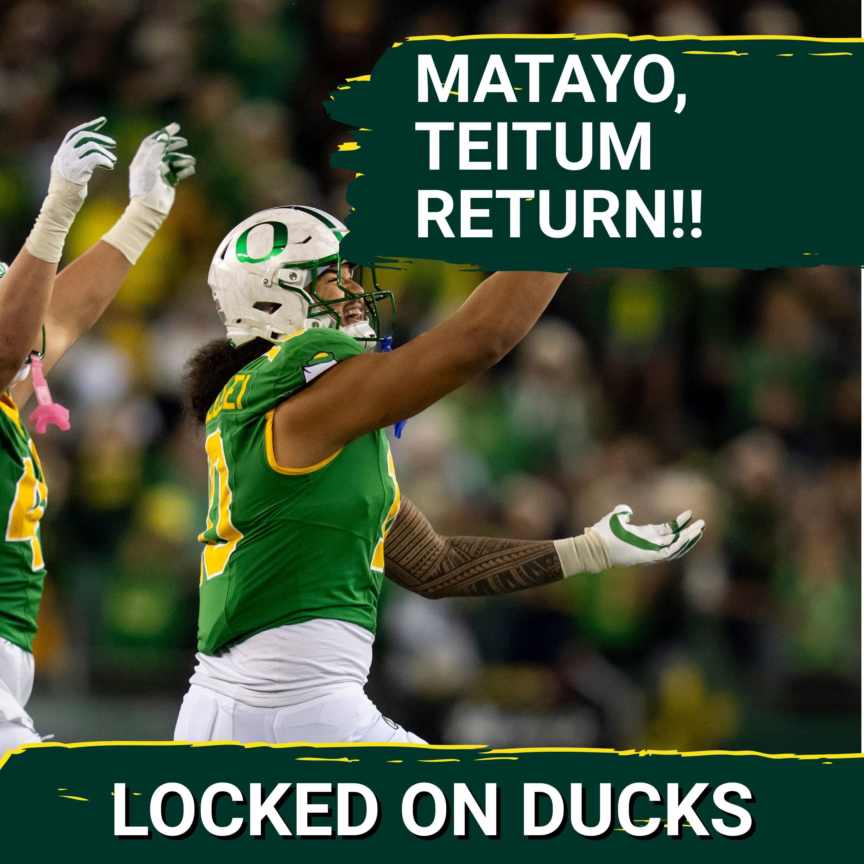 BOOM! Oregon Gets MASSIVE News as Matayo Uiagalelei, Teitum Tuioti are BACK. Andrew Olesh Transfer