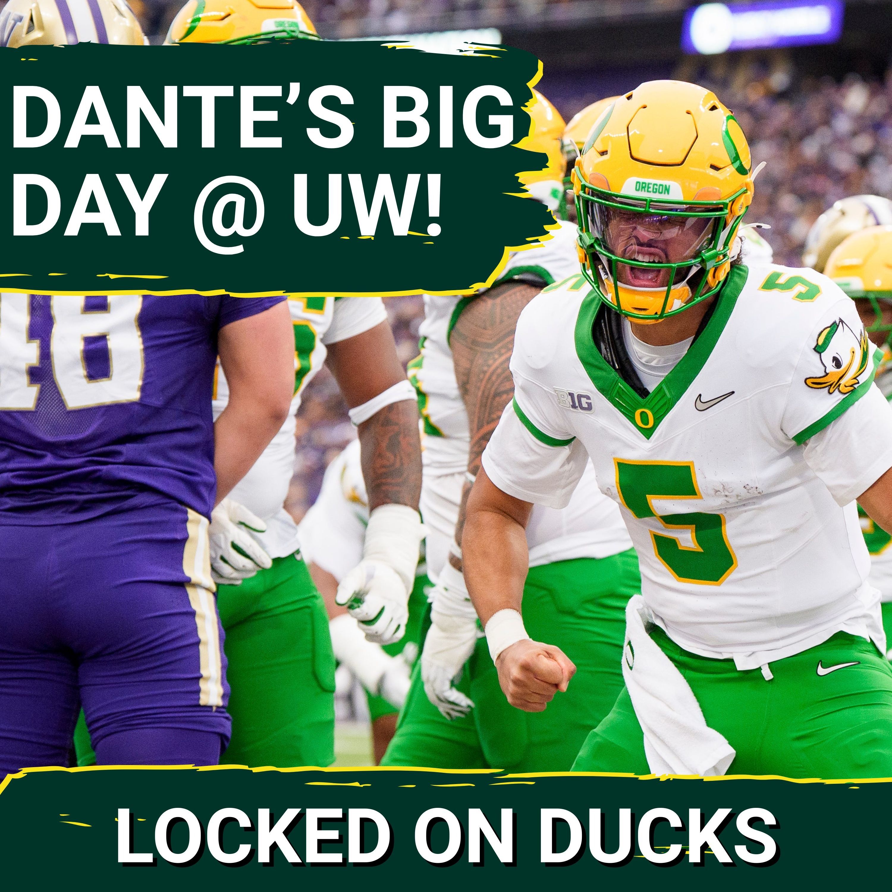 REACTION: Oregon STATEMENT at Washington Clinches Playoff Berth for Dan Lanning, Dante Moore SHINES