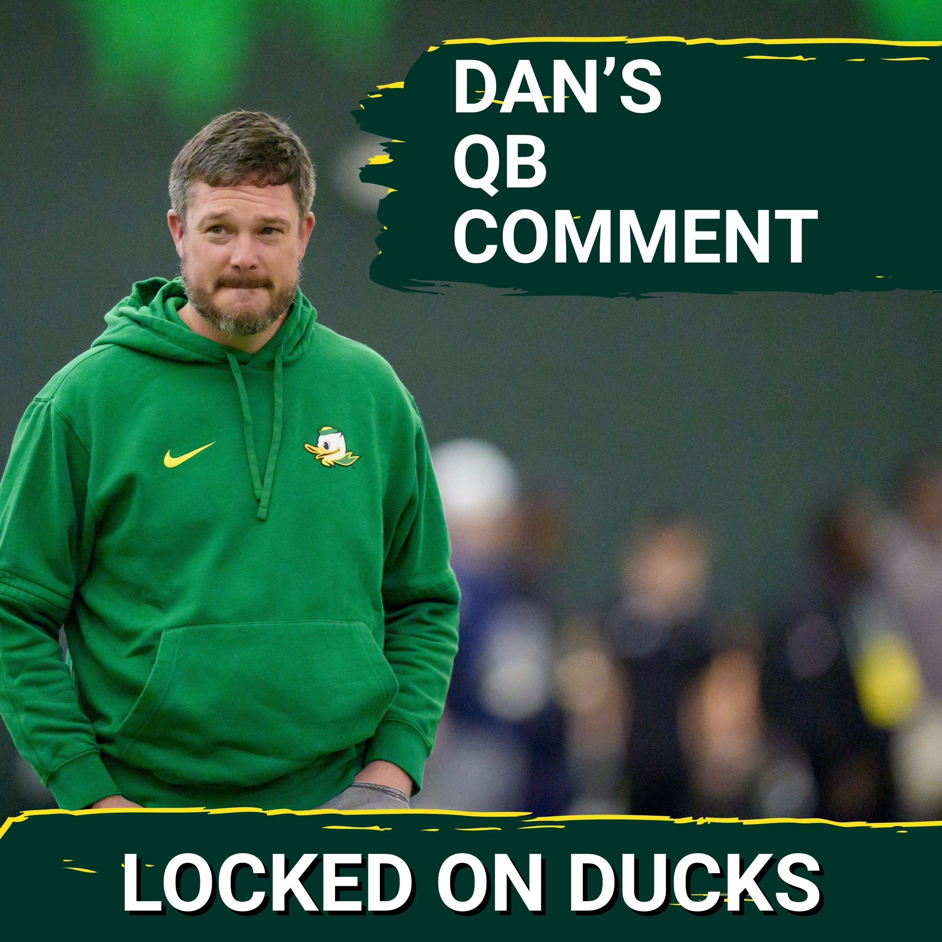 Dan Lanning PRAISES Dante Moore's Progress in Spring Practice as Ducks Seek National Title Season