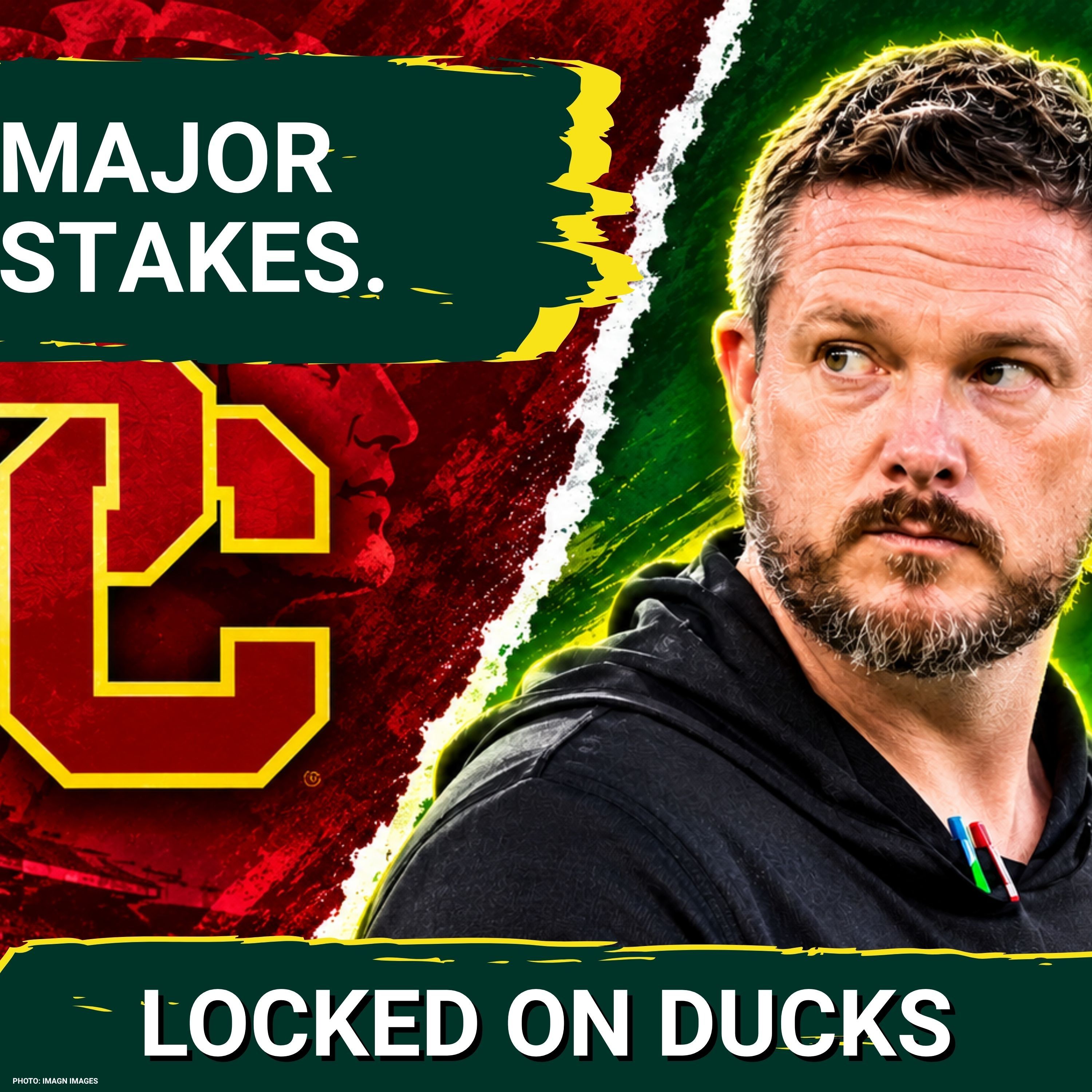 Oregon, Dan Lanning PRESSURE at USC is Real as Lincoln Riley's Trojans Seek Statement in B1G Clash episode artwork