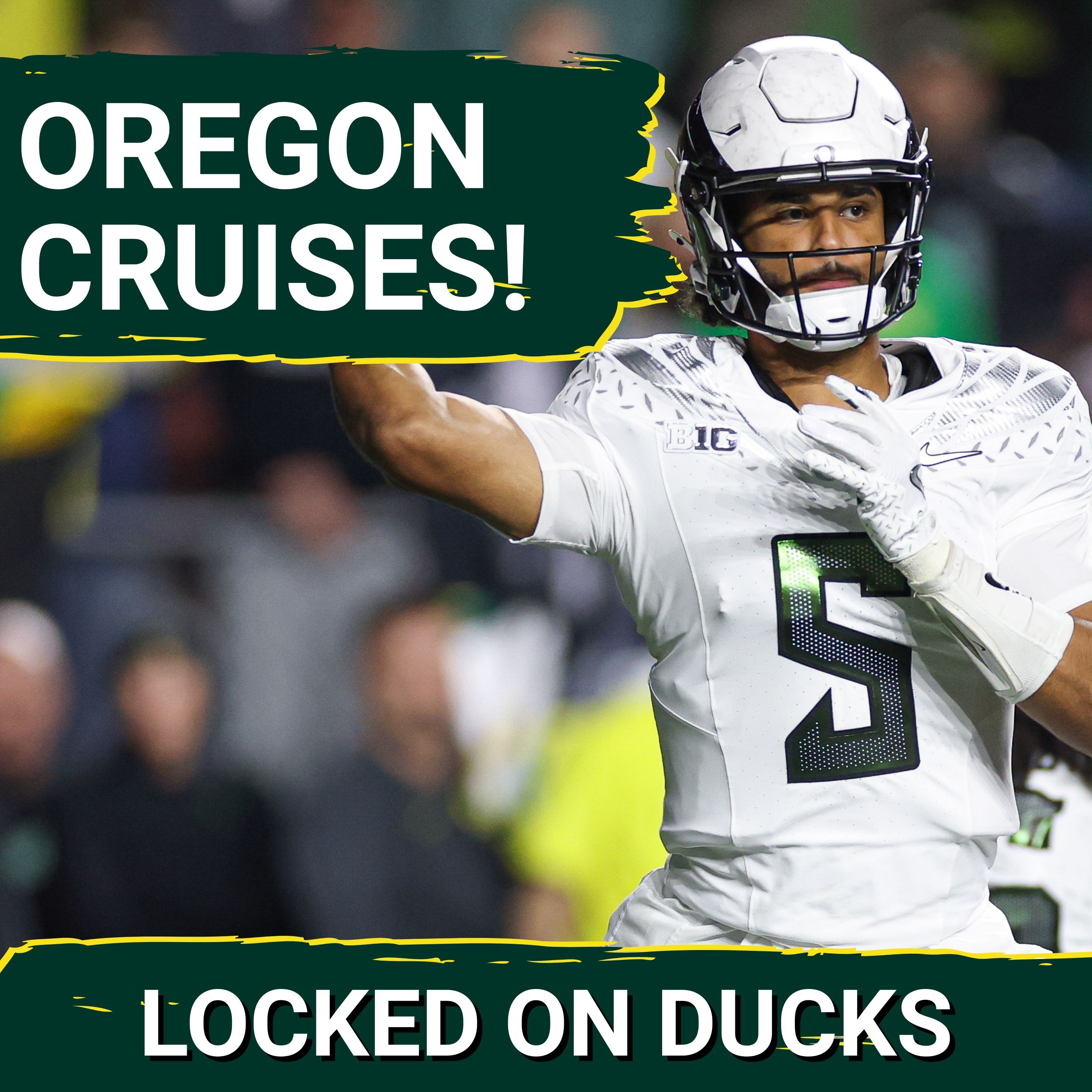 REACTION: Oregon DEMOLISHES Rutgers Behind DOMINANT Showing From Dante Moore, Ducks' Offense