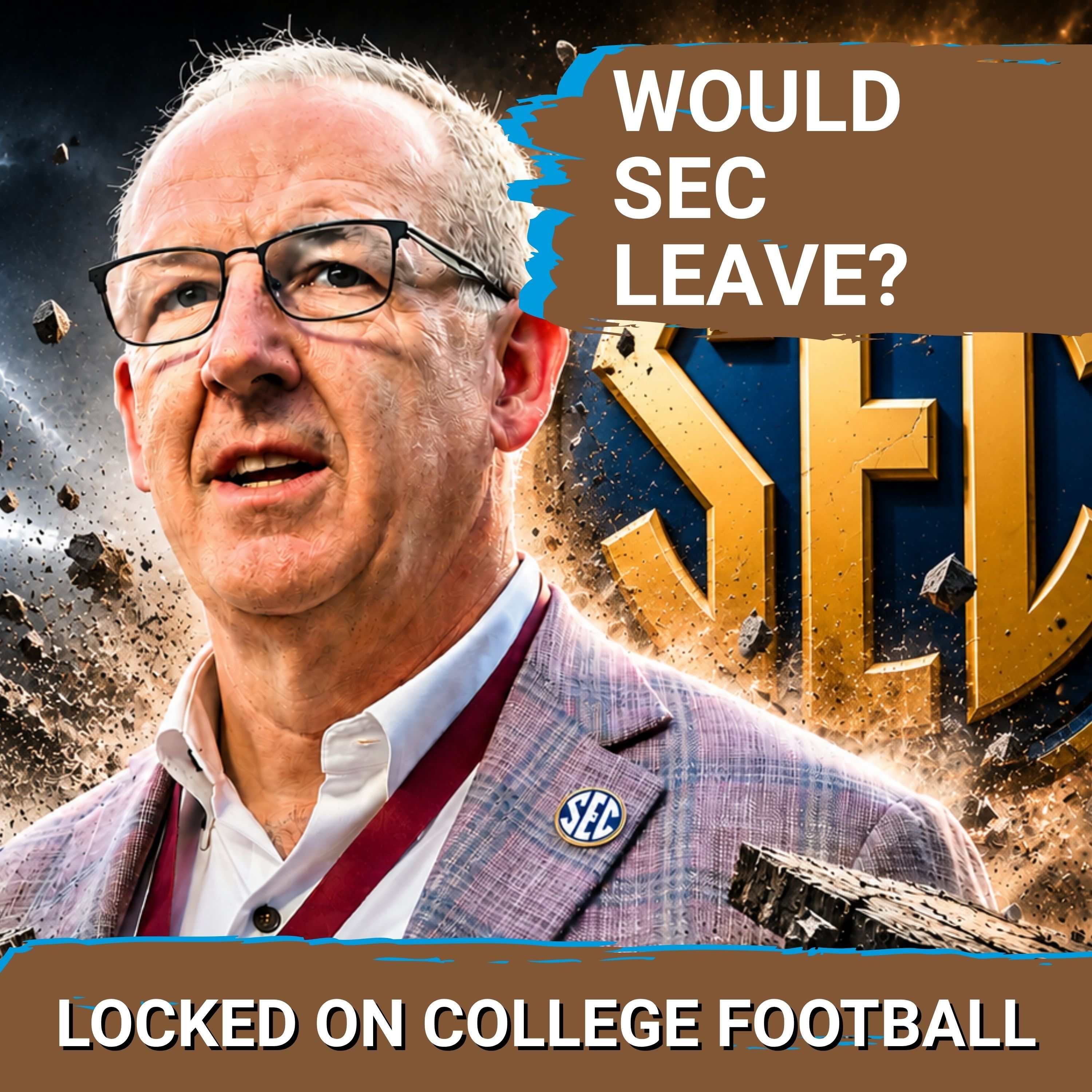 BREAKAWAY? SEC's Greg Sankey SPEAKS as Big 10 Also Ponders Self-Governance Free from NCAA episode artwork
