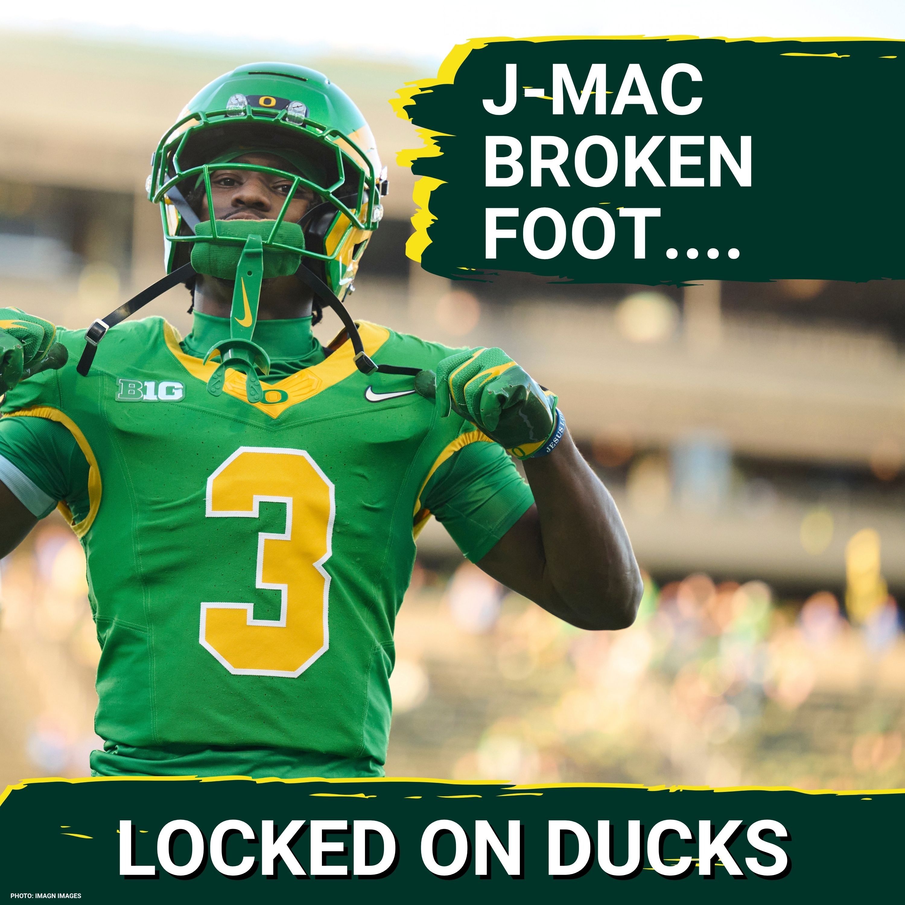 REPORT: Oregon's Jeremiah McClellan has Broken Foot, and is OUT Indefinitely as Ducks Prep for USC episode artwork