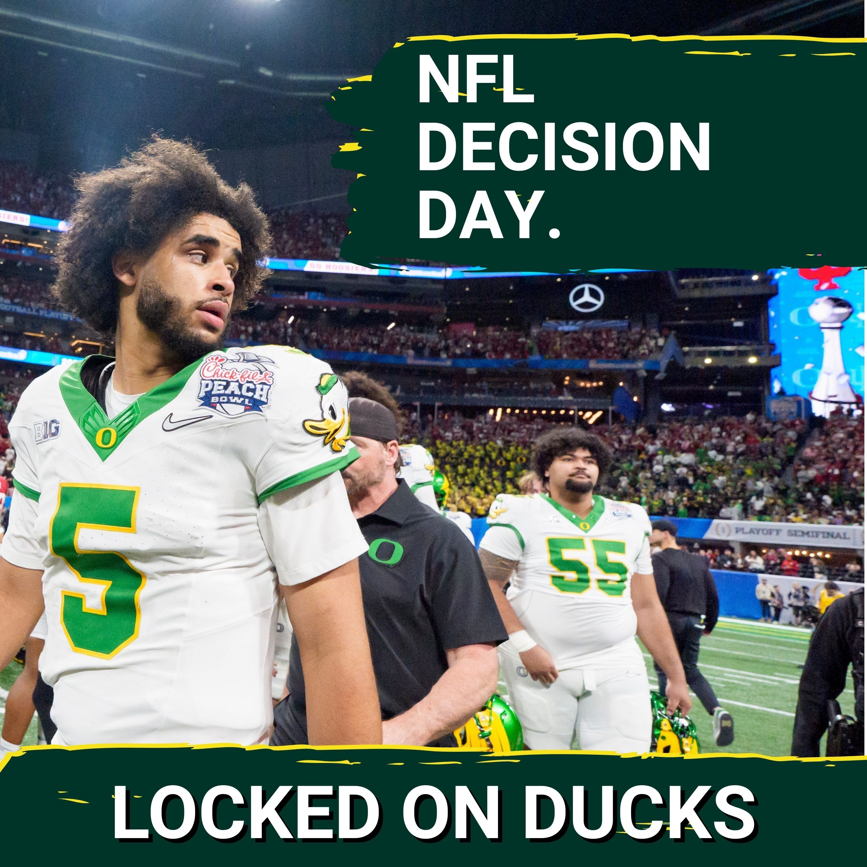 BIG DAY: Oregon Awaits Dante Moore's NFL Draft Decision, Dillon Thieneman/Evan Stewart ALSO on Clock