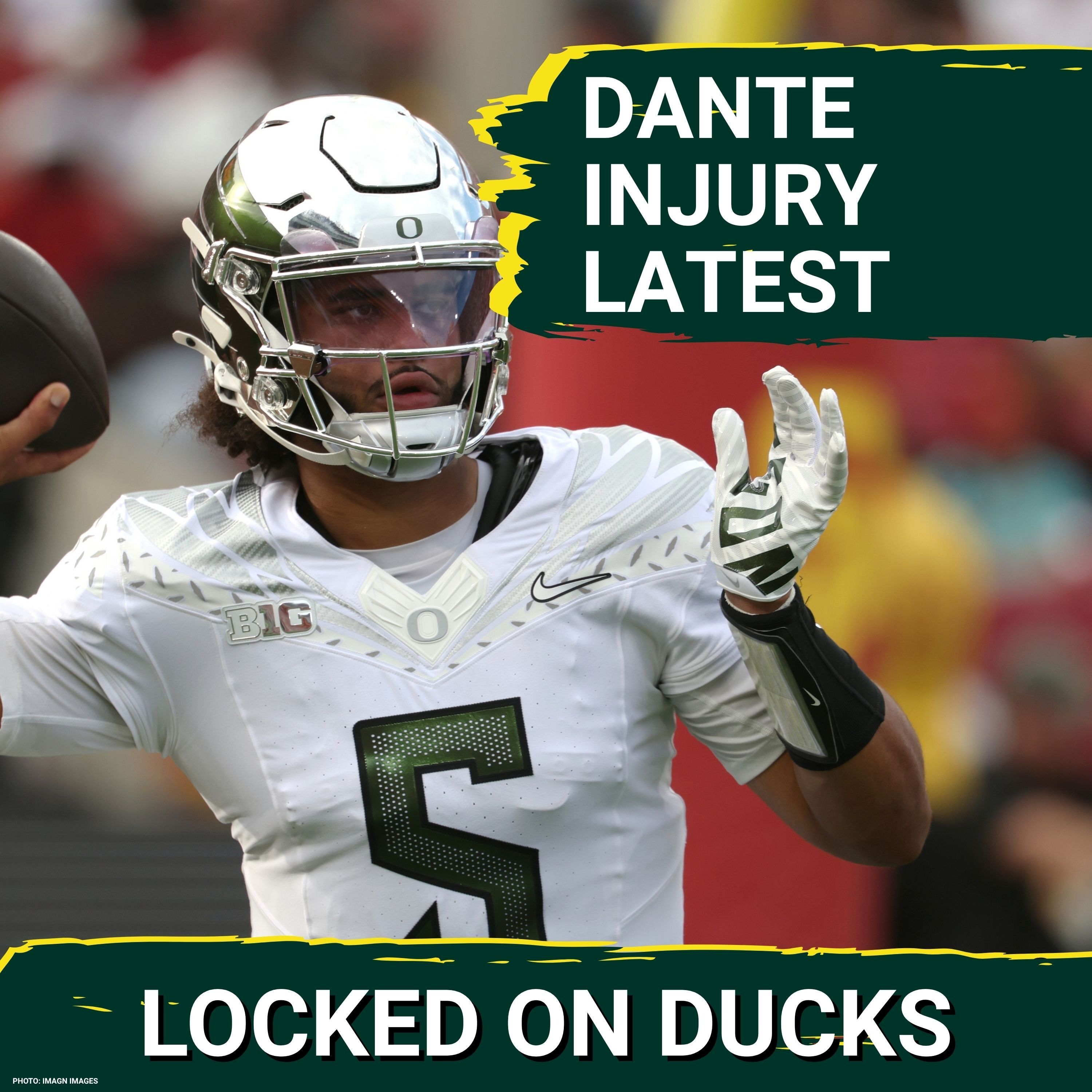 GOOD NEWS: Oregon's Dante Moore has Concussion, Dan Lanning Says Ducks Will be Very Cautious w/QB episode artwork